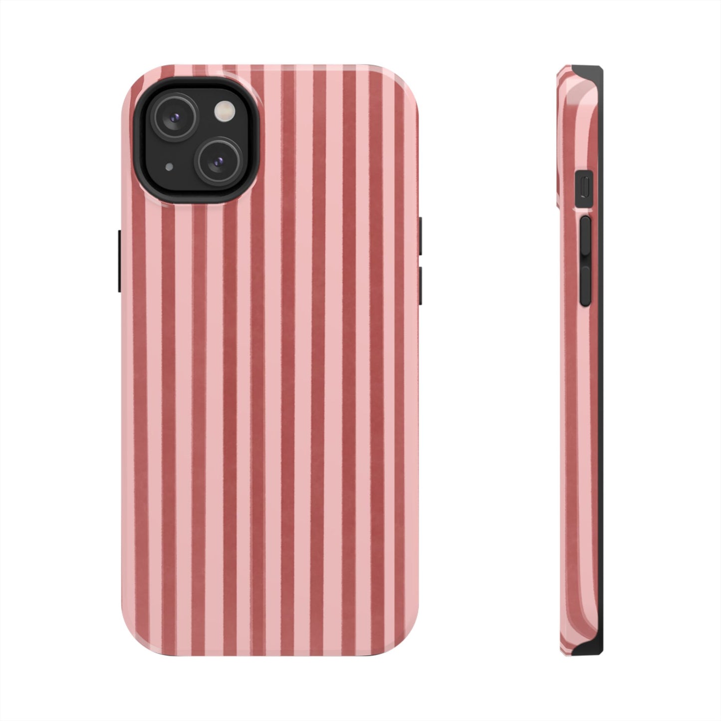 Rose Petals | Vertical Stripes Phone Case Tough Phone Case