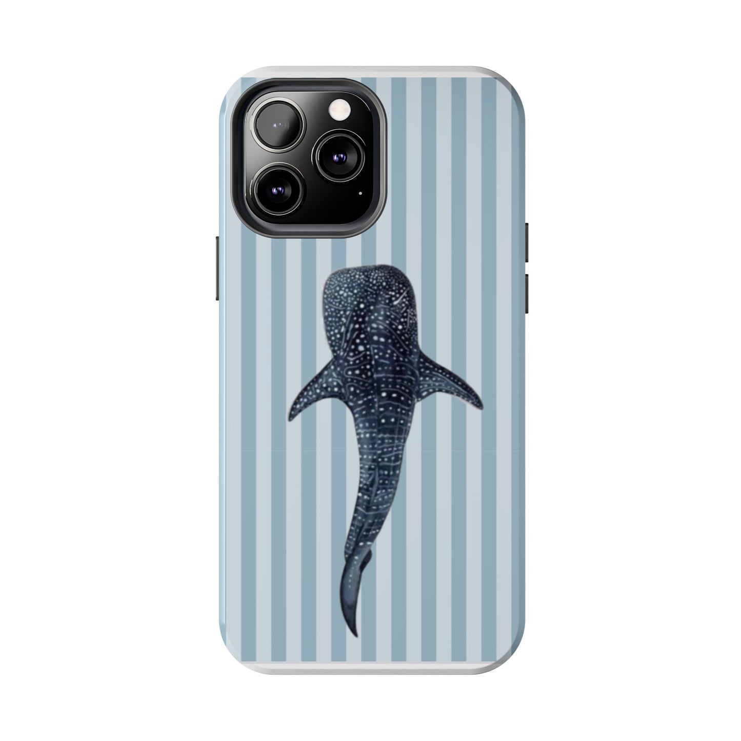 Deep Sea  — Blue Striped Tough Protective Cover