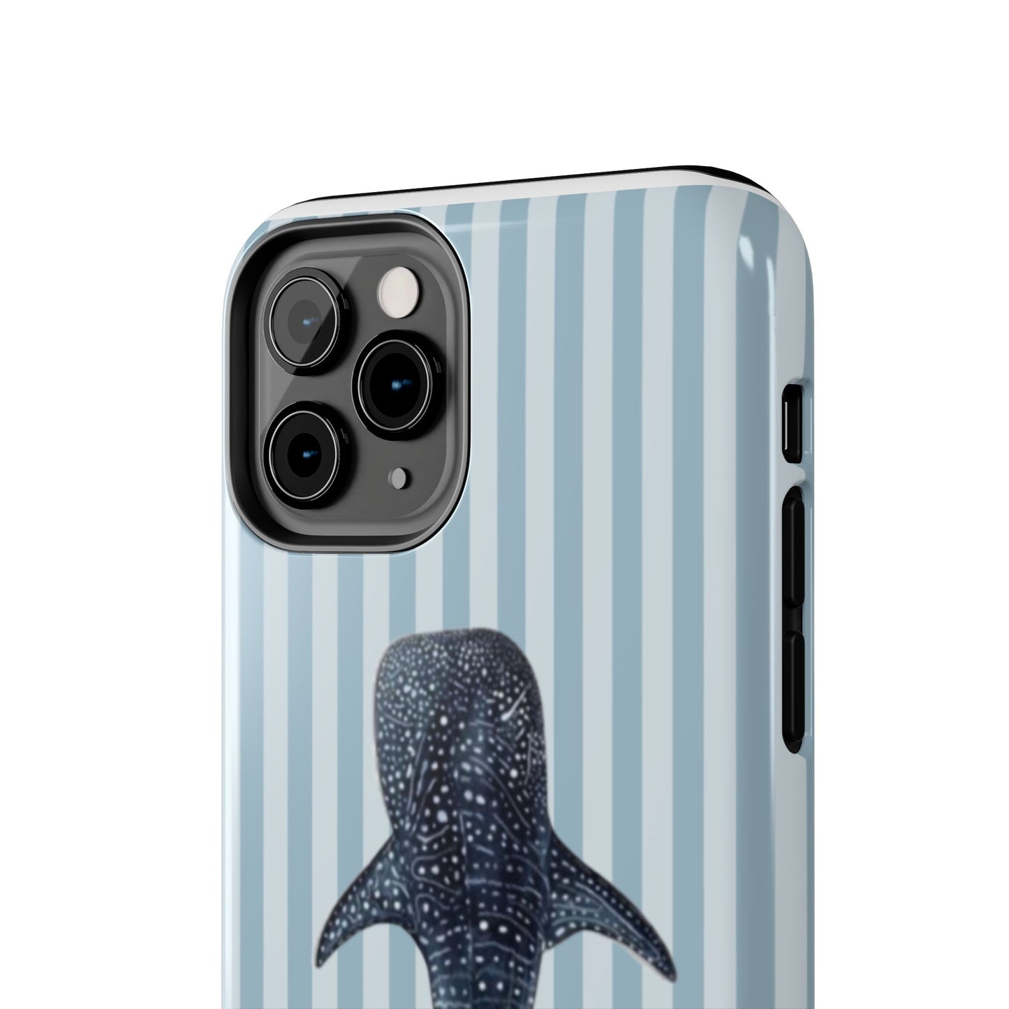 Deep Sea  — Blue Striped Tough Protective Cover