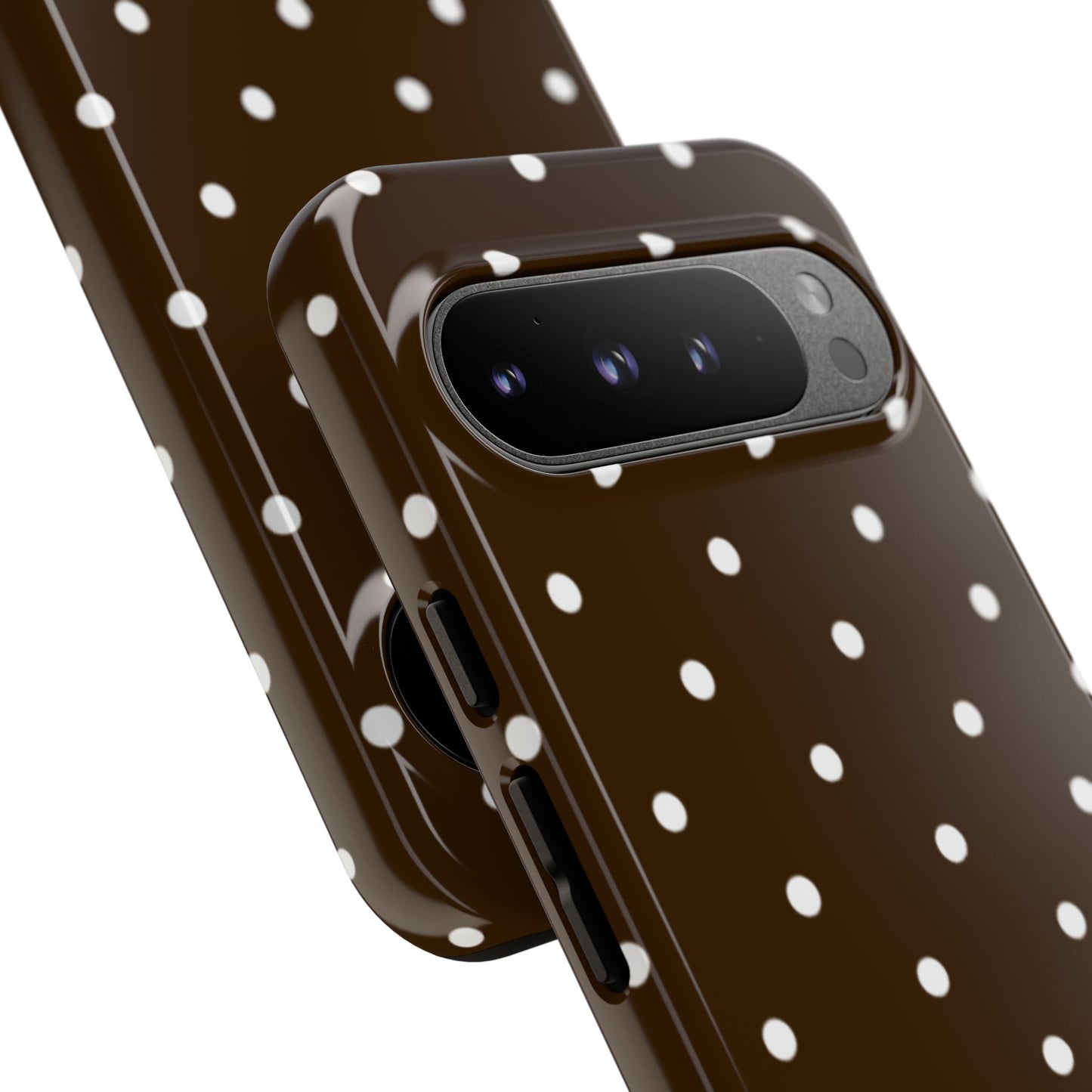 Cacao Polka Dot  — Phone Case Tough Case