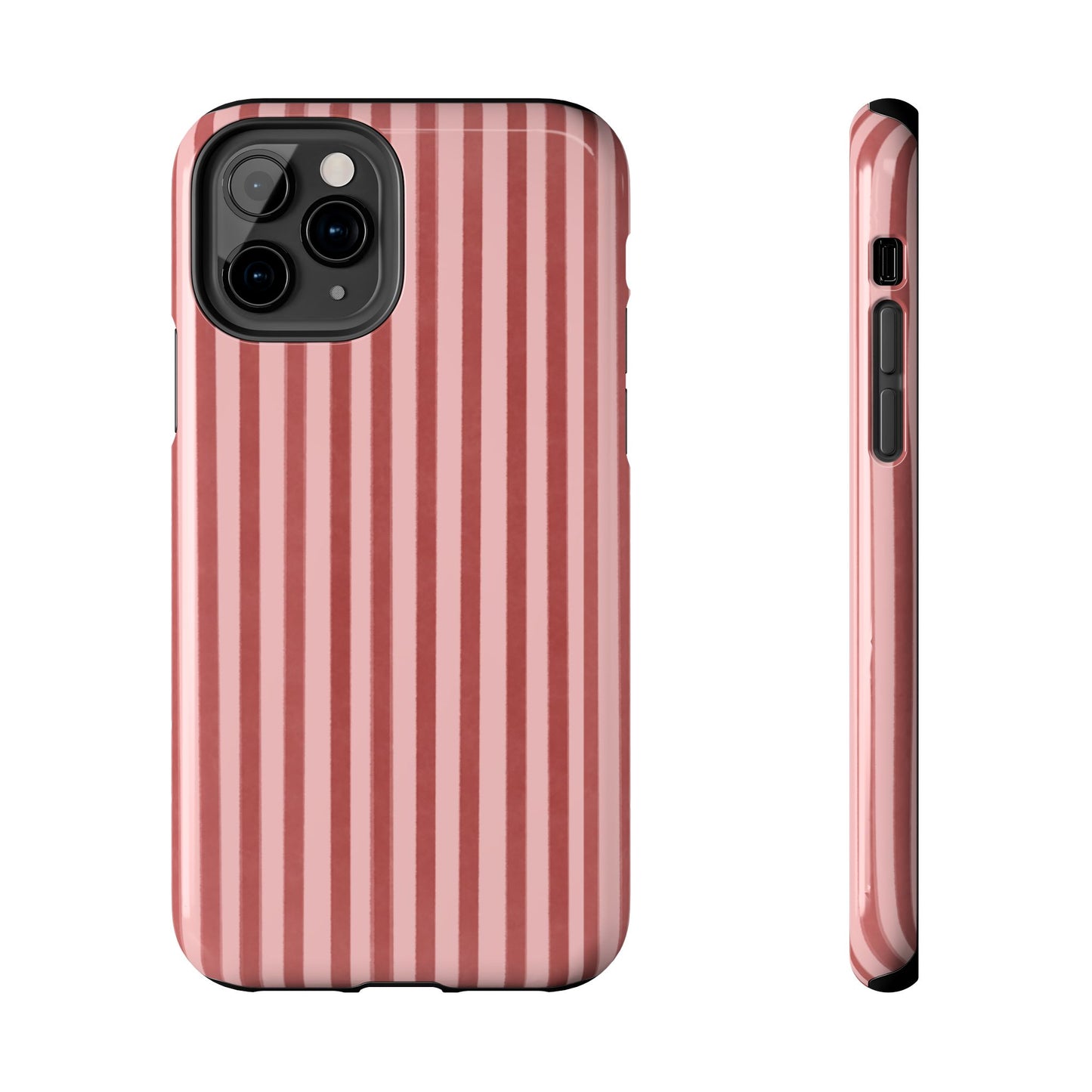 Rose Petals | Vertical Stripes Phone Case Tough Phone Case