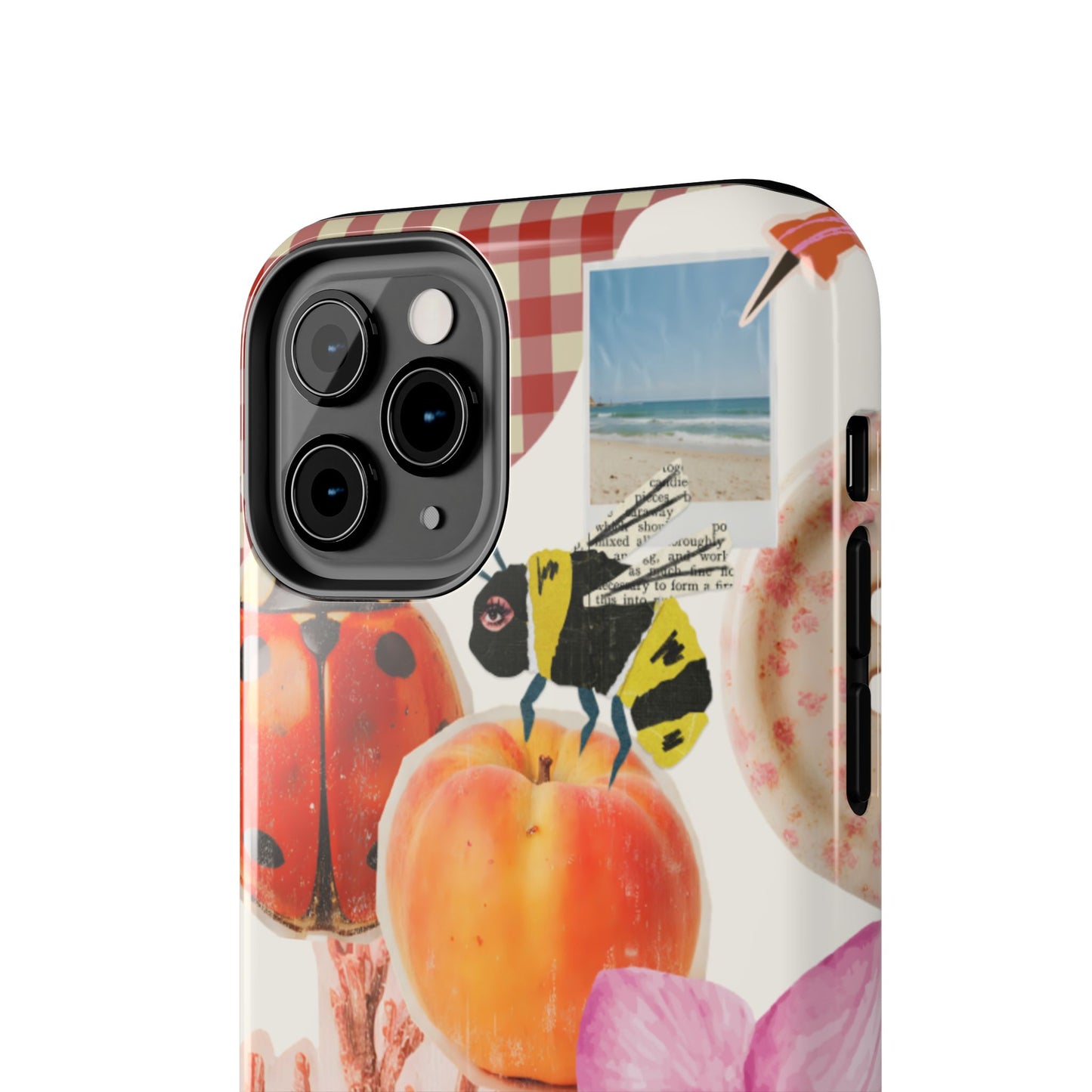 The farmers Market — Floral Fruit Collage Tough Phone Case