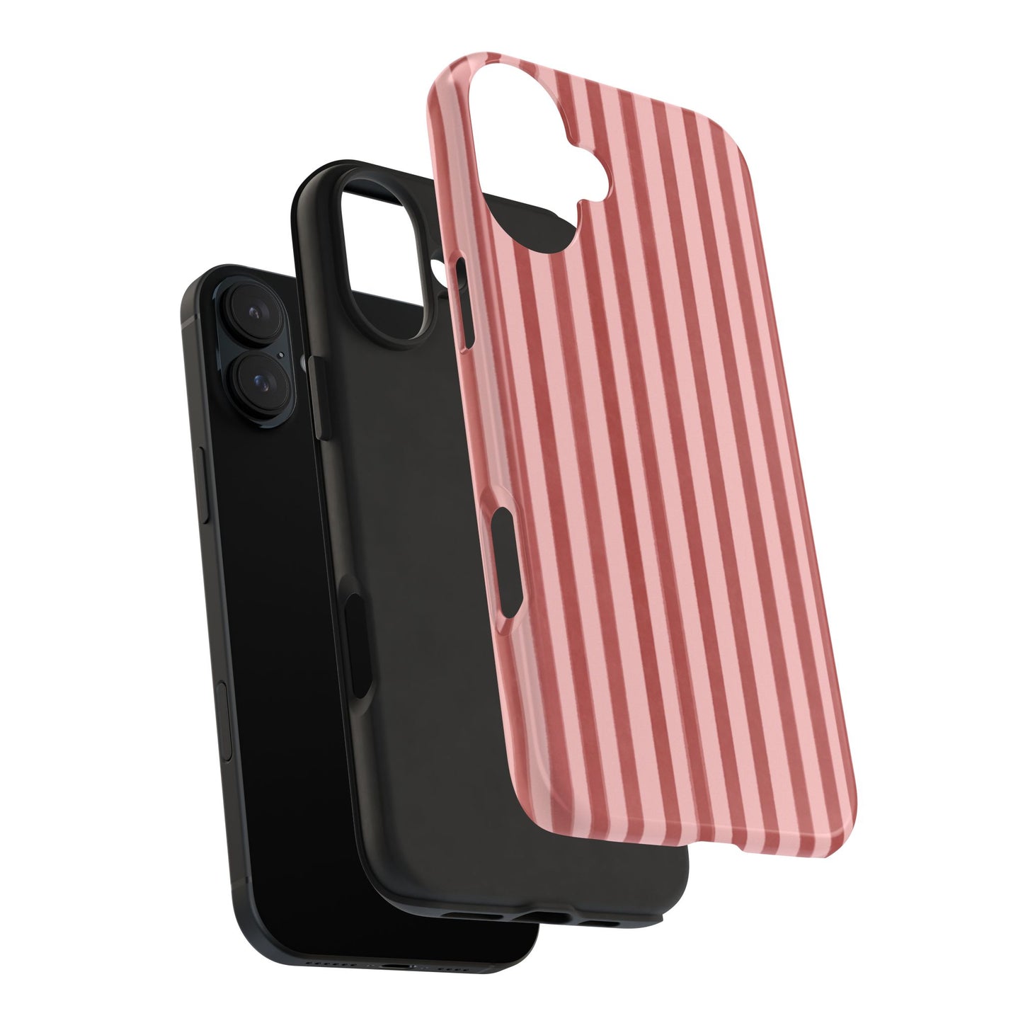 Rose Petals | Vertical Stripes Phone Case Tough Phone Case