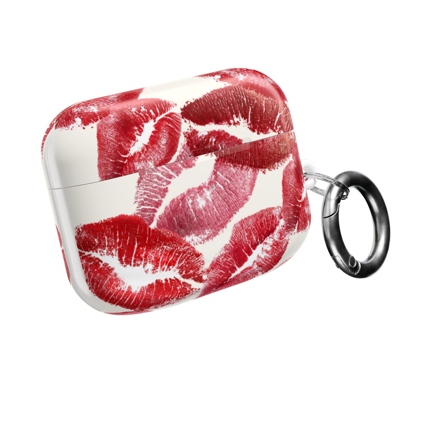 Kissing Booth — Kiss Print AirPod Case Red Lipstick Pattern Protective Cover