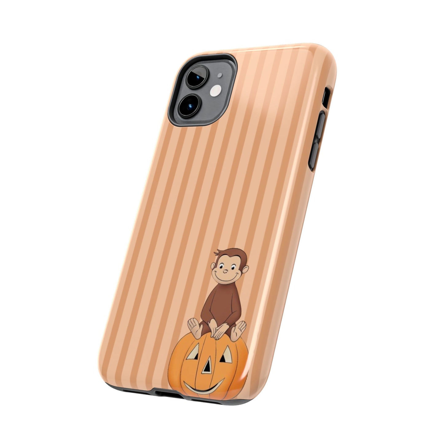 Pumpkin Curious George —  Tough Phone Case
