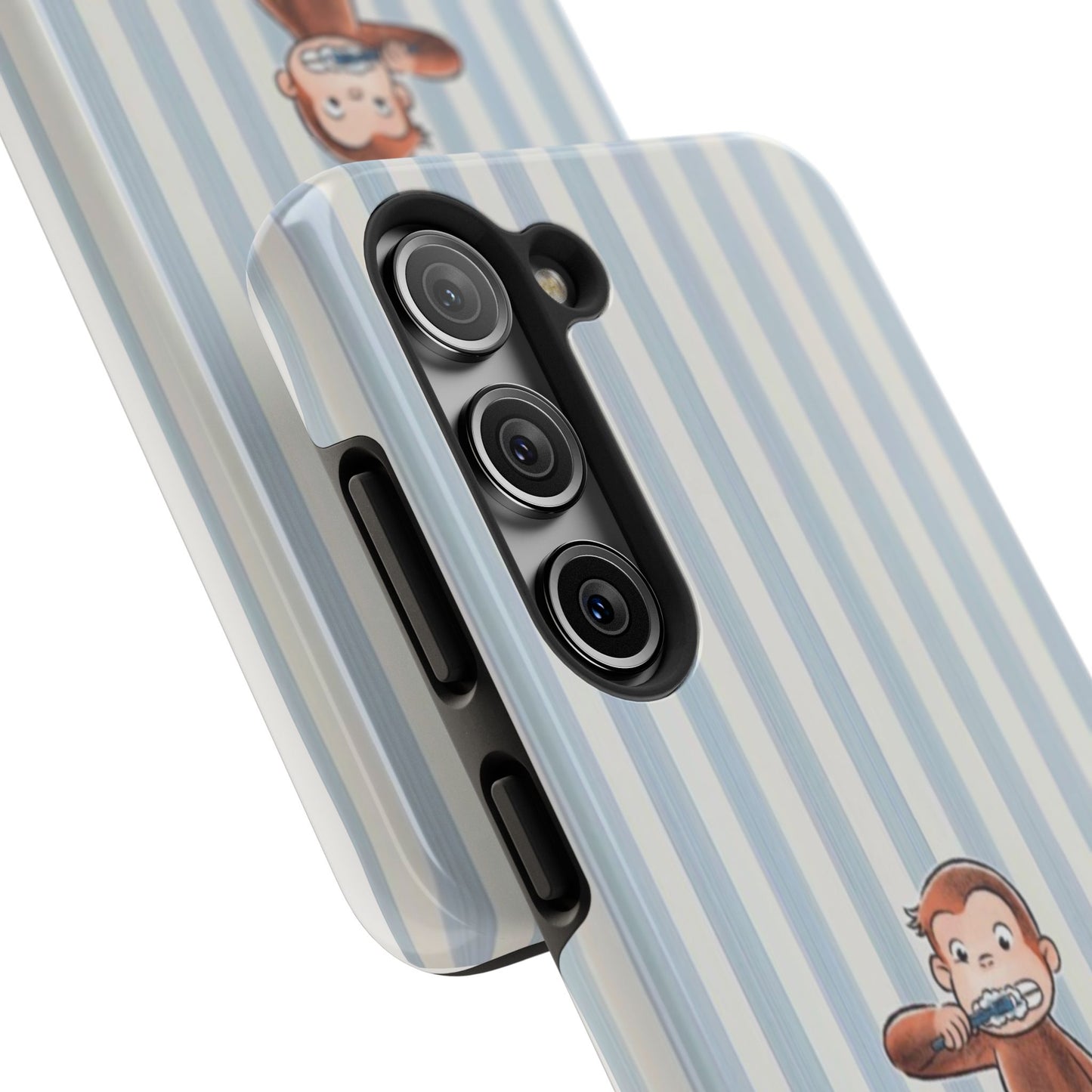 Curious George, Brushing Teeth — Monkey Brushing Tooth Tough Phone Case