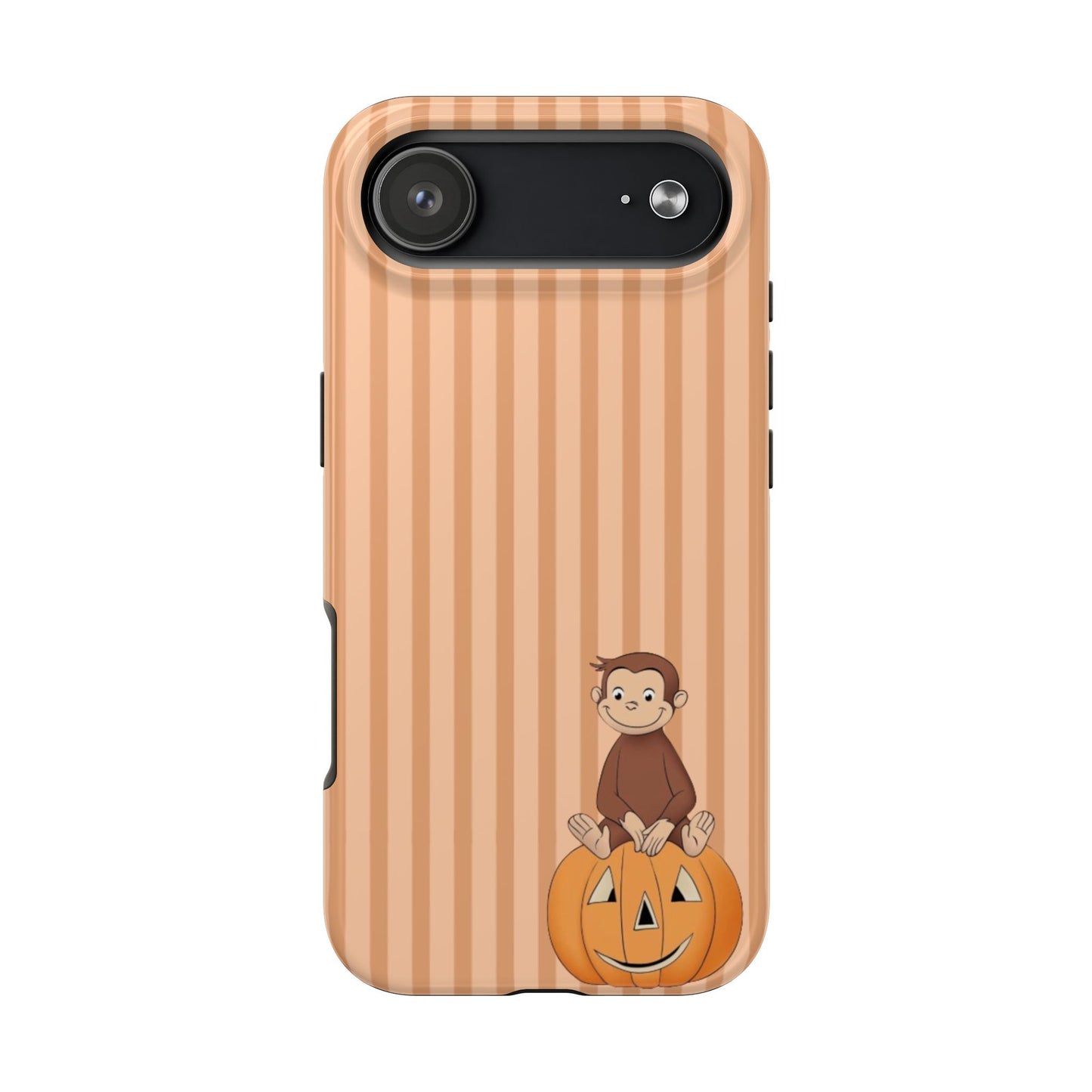Pumpkin Curious George —  Tough Phone Case