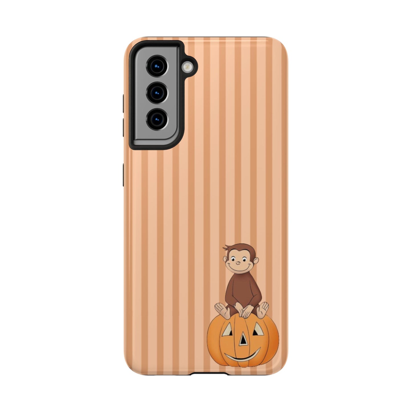 Pumpkin Curious George —  Tough Phone Case