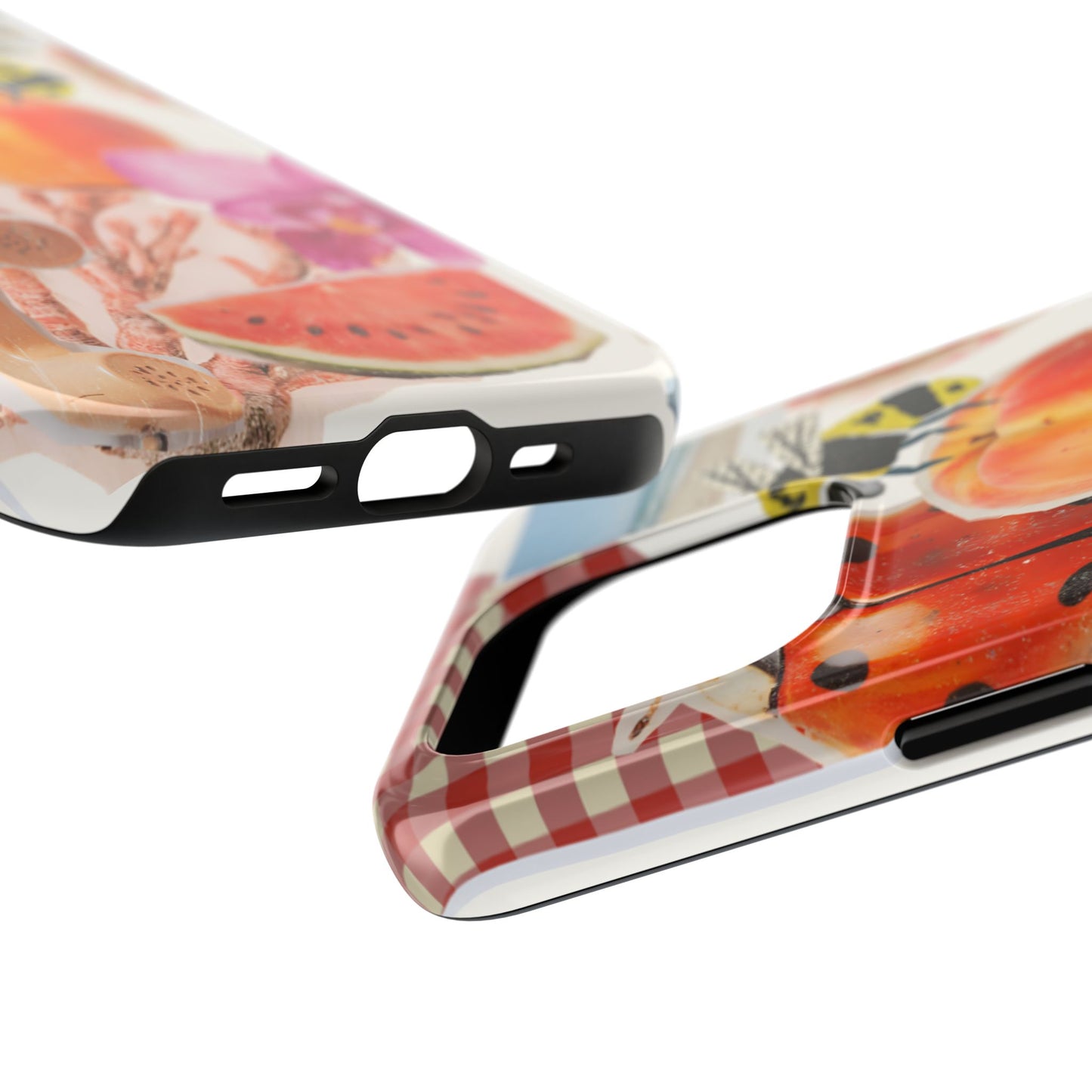 The farmers Market — Floral Fruit Collage Tough Phone Case