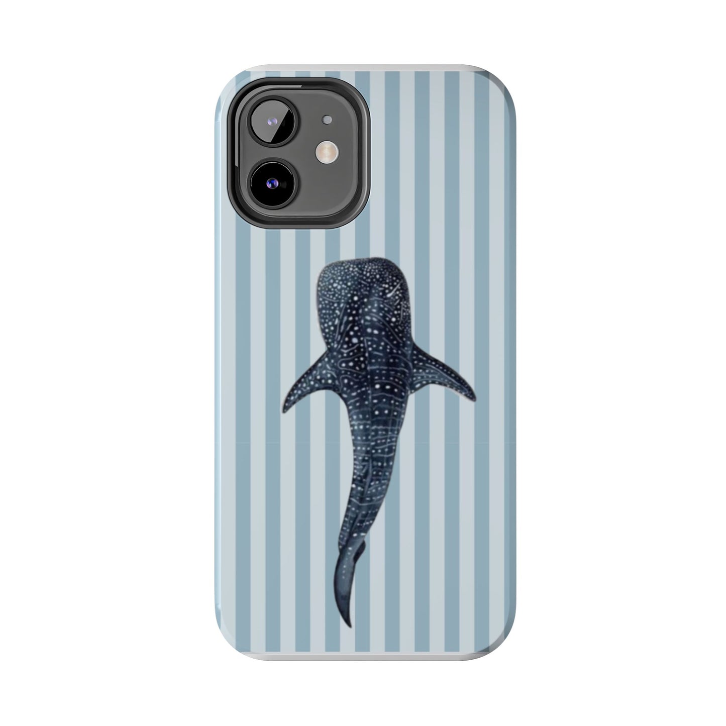 Deep Sea  — Blue Striped Tough Protective Cover
