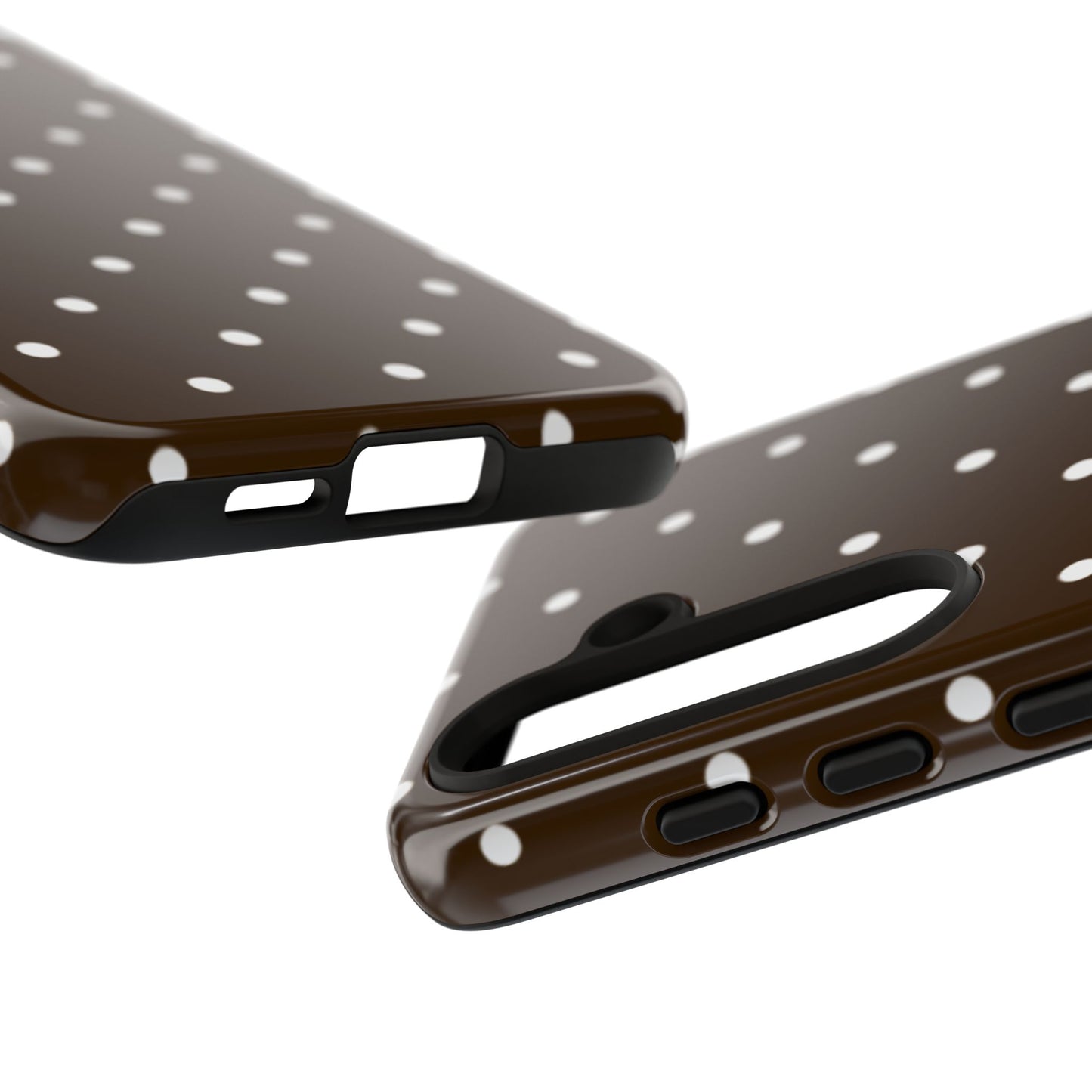 Cacao Polka Dot  — Phone Case Tough Case