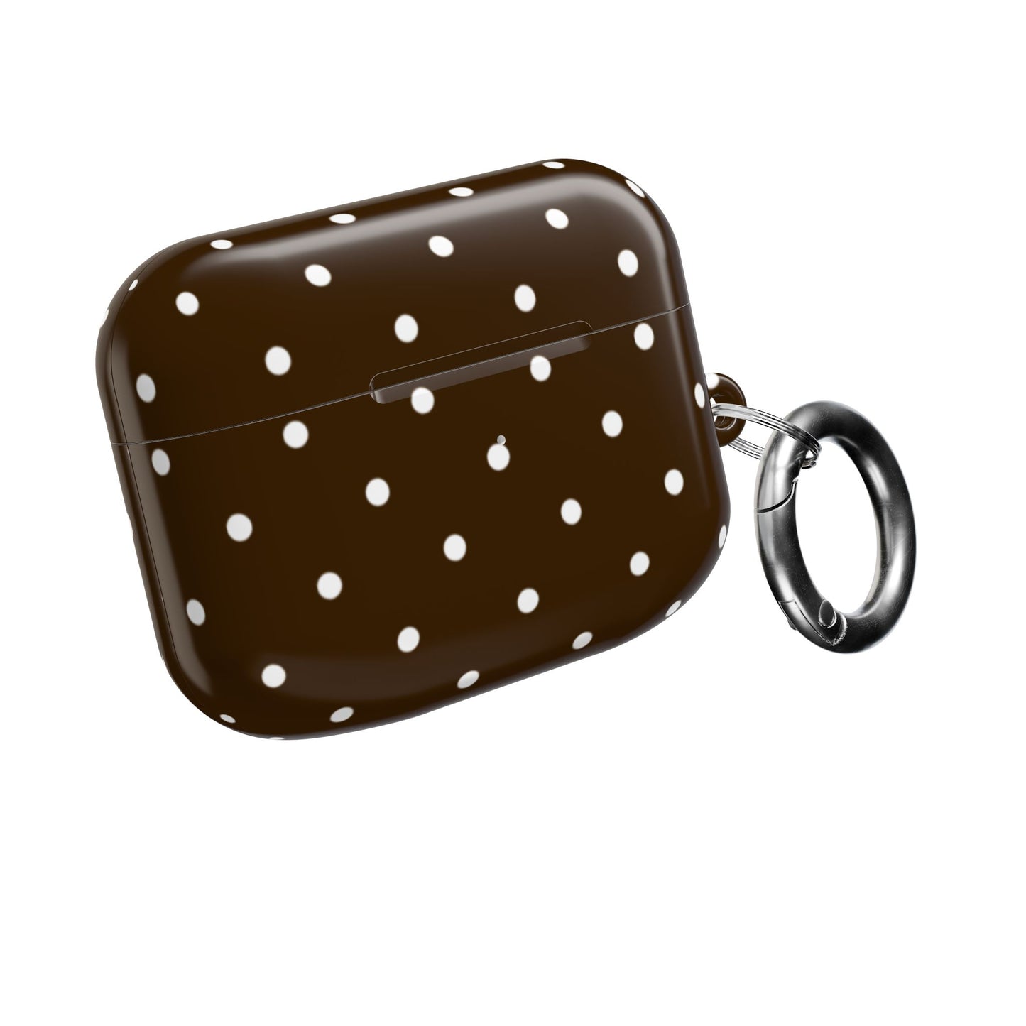 Cacao Polka Dot  – AirPod Case