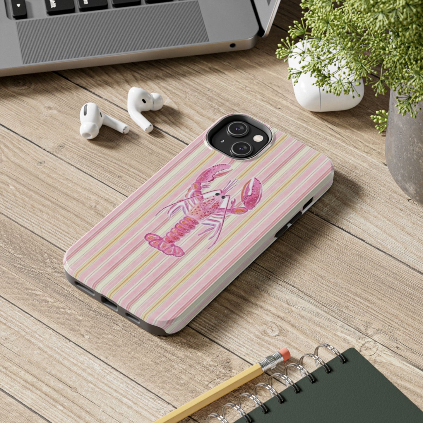 Pink Lobster — Tough Phone Case