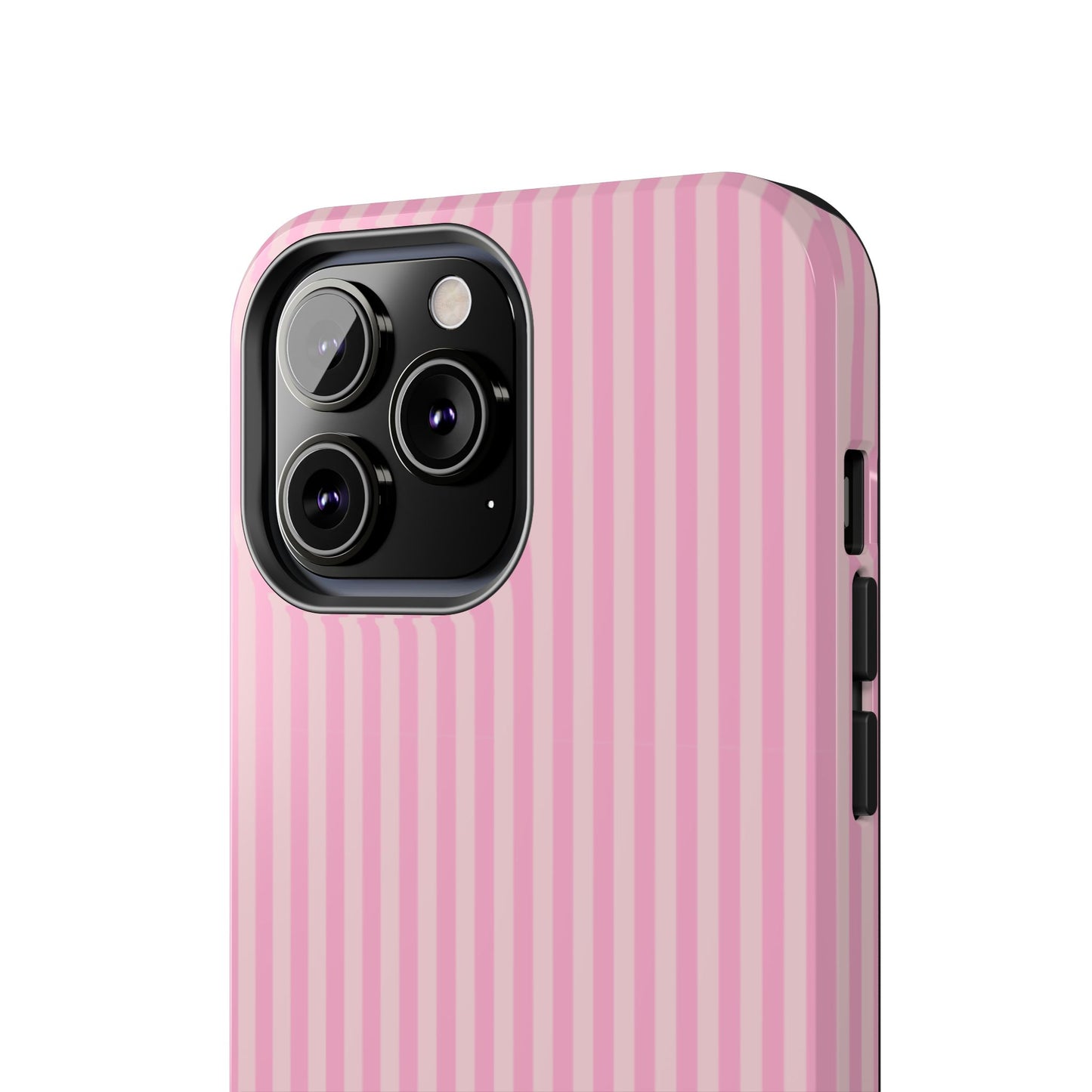 Pretty In Pink  – Pink Vertical Stripe Tough Phone Case