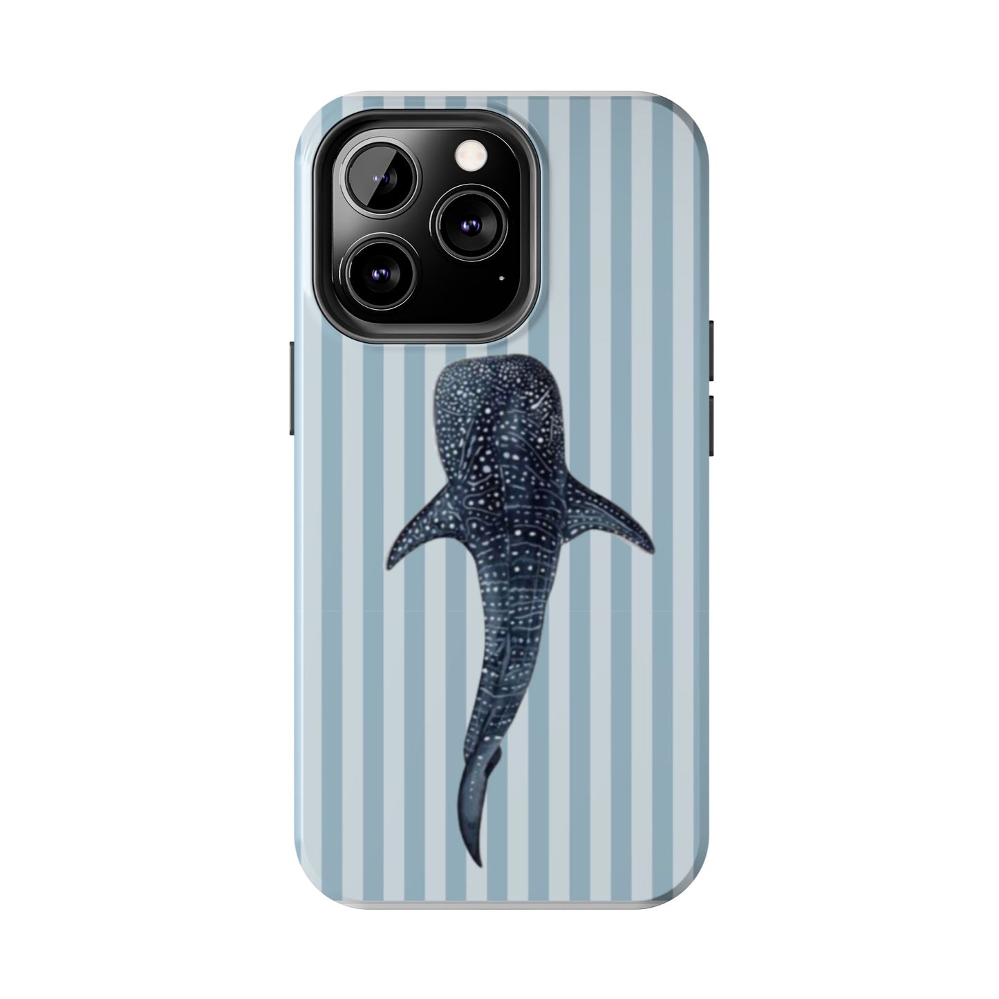 Deep Sea  — Blue Striped Tough Protective Cover