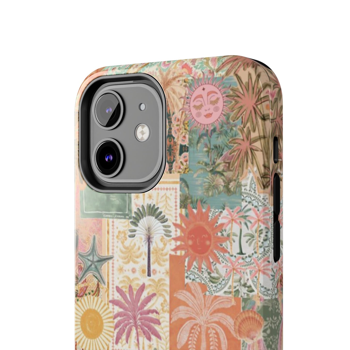 Girls Just Wanna Have Fun! — Tough Phone Case  Retro Tropical Collage iPhone Case