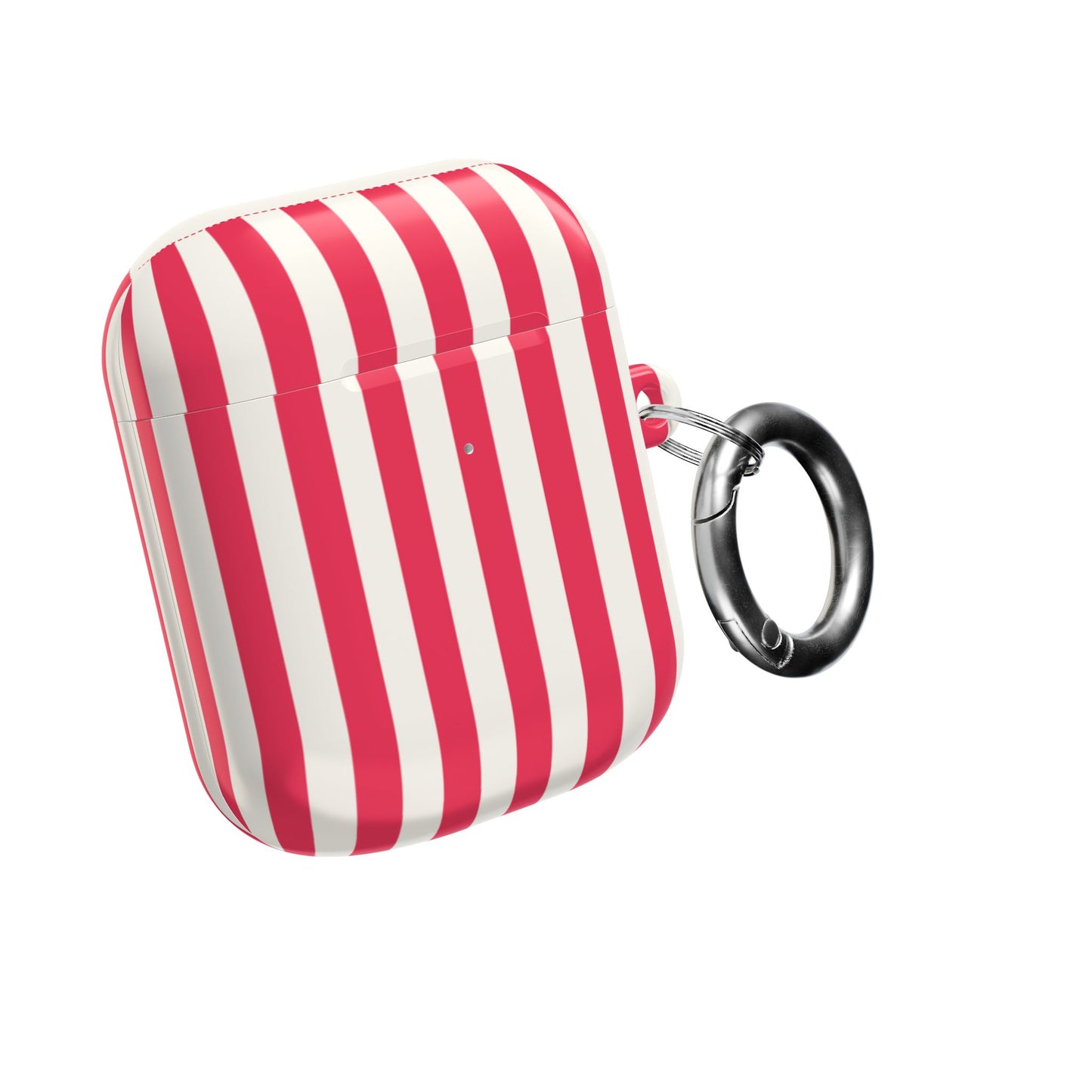 Red and White Stripe AirPod Case |  Stripe Protective Cover