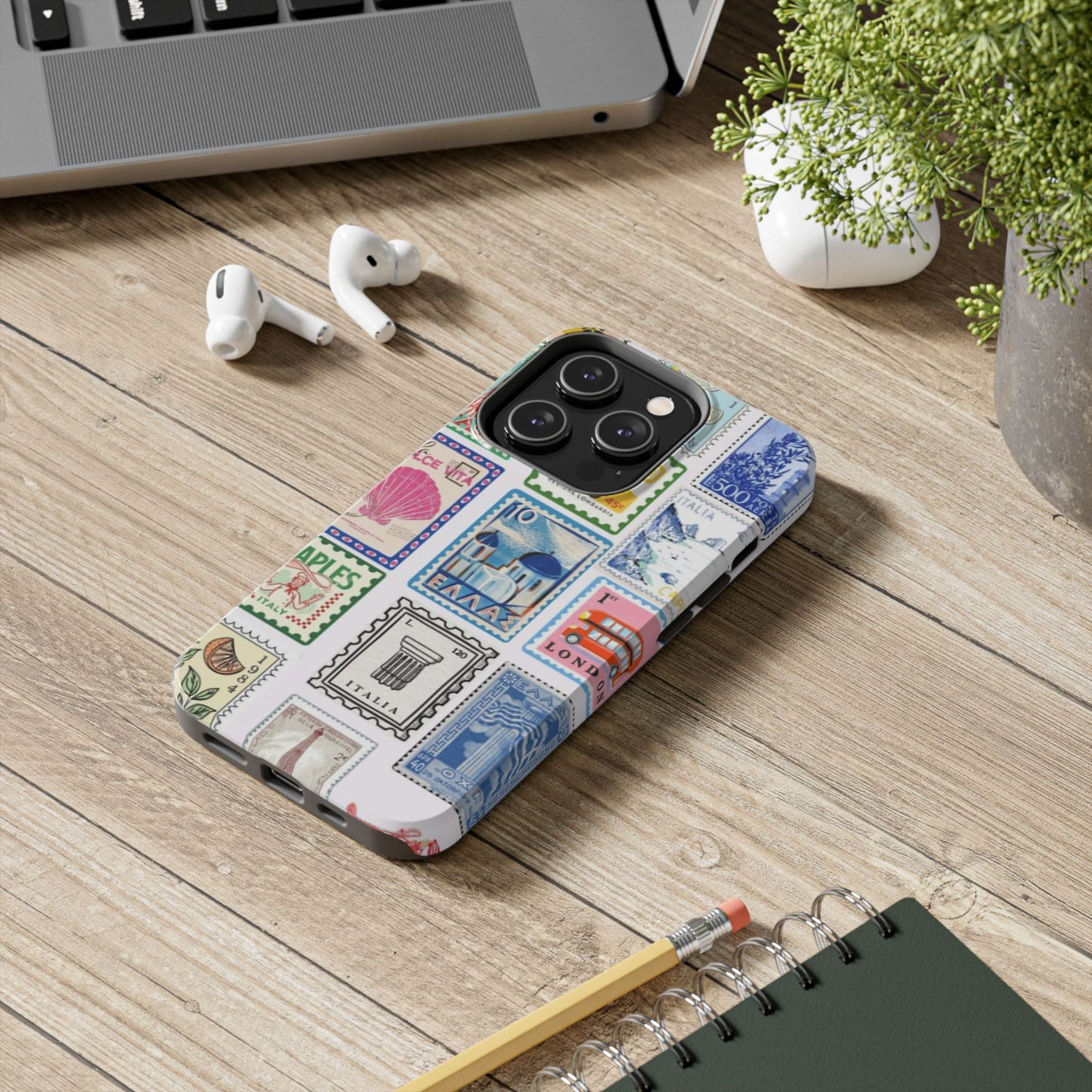 Postcard Stamp  – Tough Phone Case