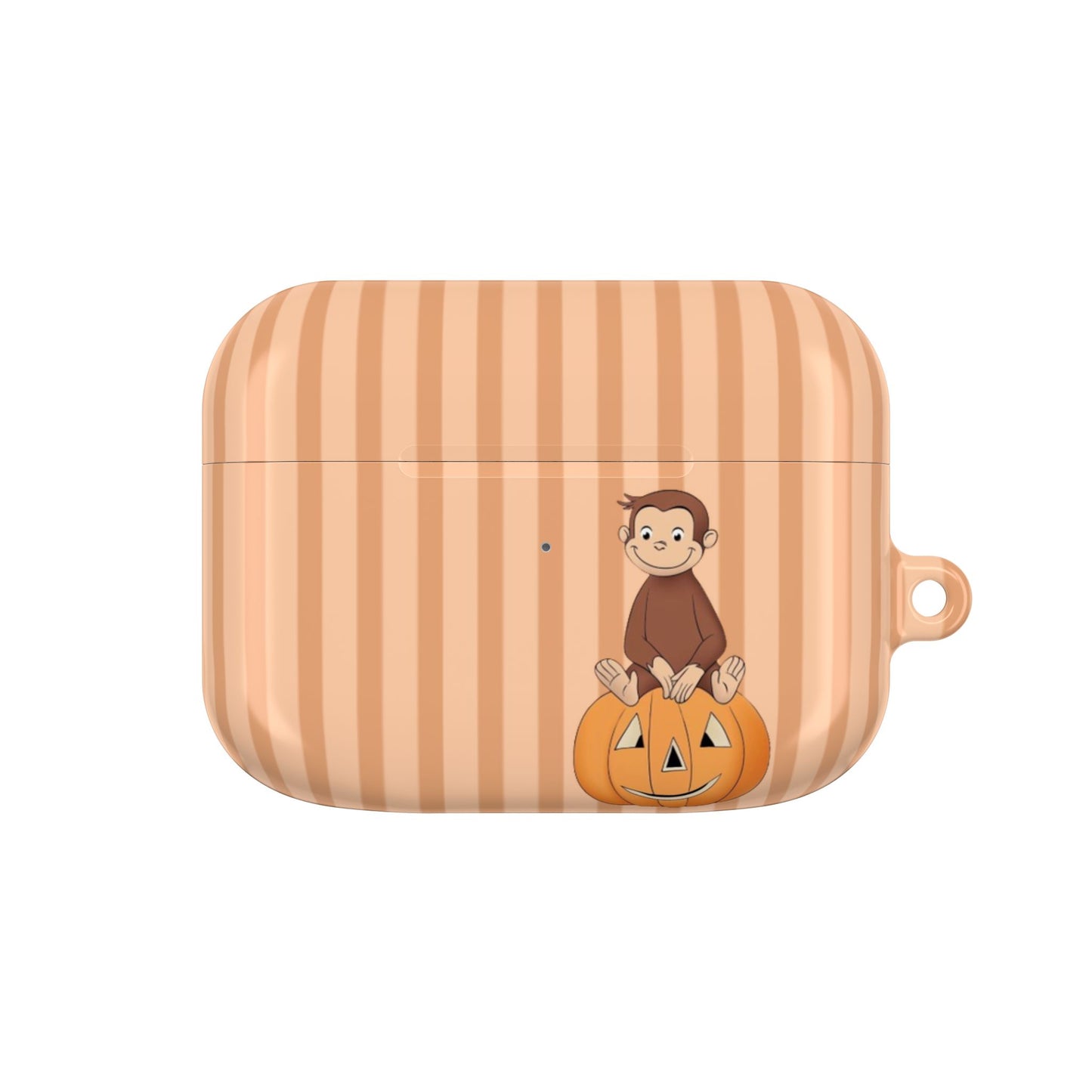 Pumpkin Curious George —  AirPods Case