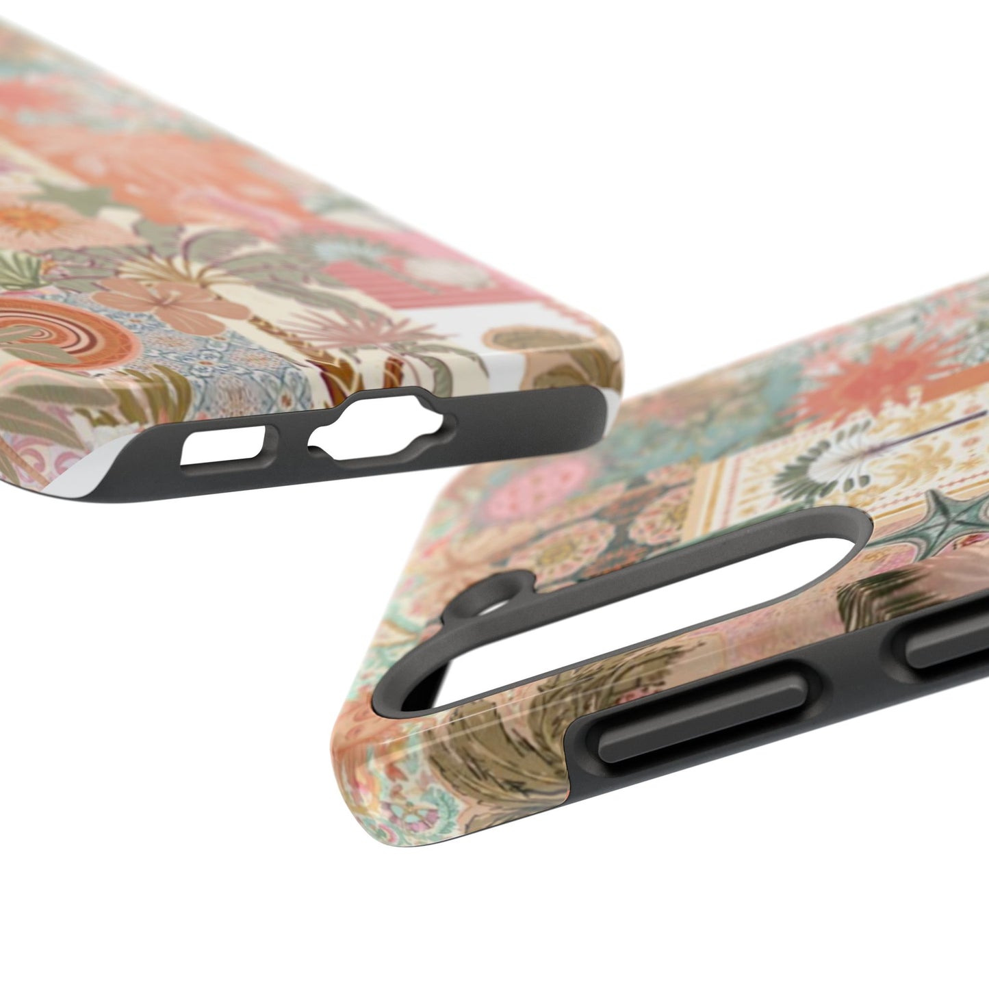 Girls Just Wanna Have Fun! — Tough Phone Case  Retro Tropical Collage iPhone Case