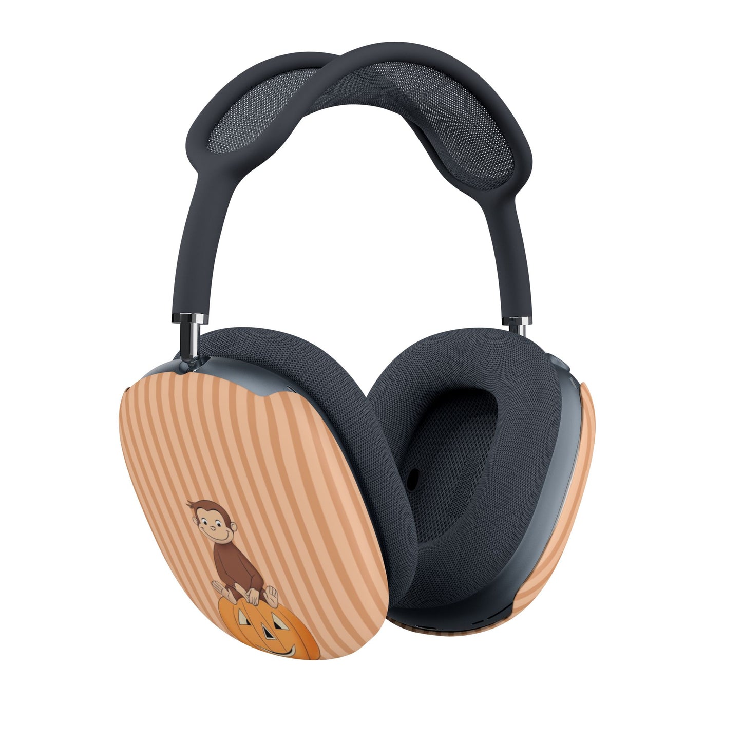 Pumpkin Curious George —  AirPod Max Case