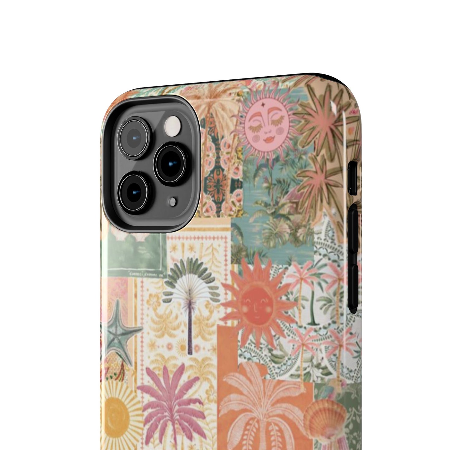Girls Just Wanna Have Fun! — Tough Phone Case  Retro Tropical Collage iPhone Case