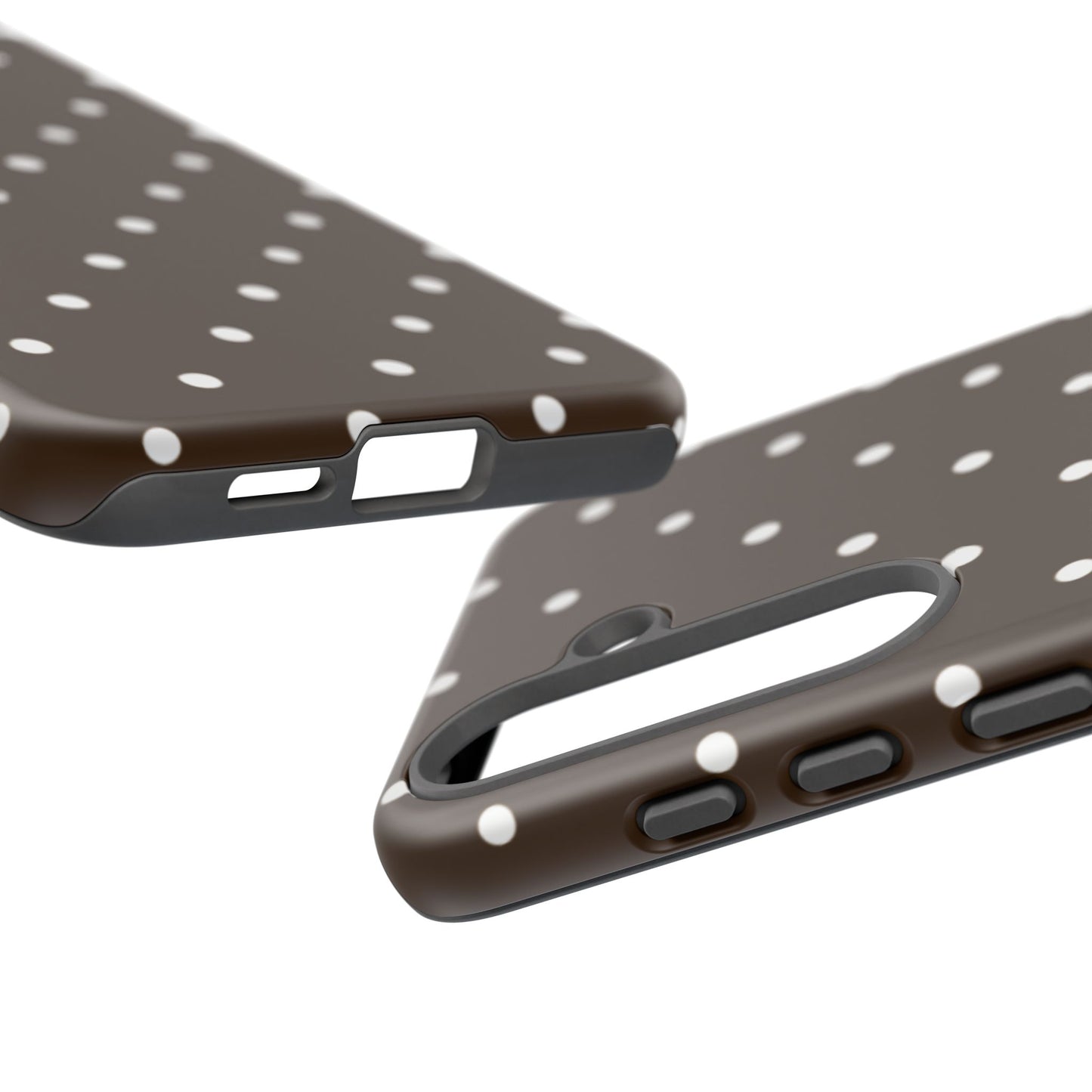 Cacao Polka Dot  — Phone Case Tough Case