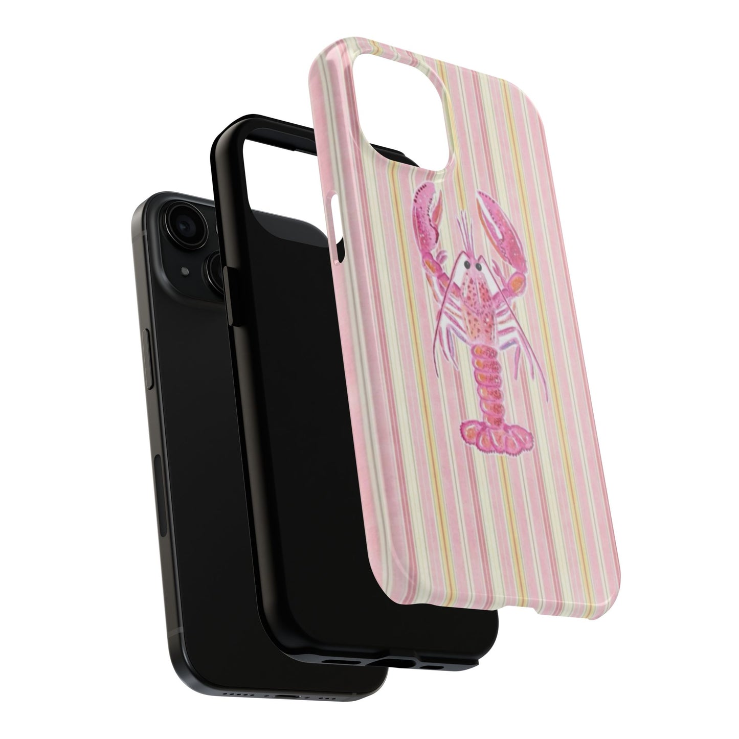 Pink Lobster — Tough Phone Case
