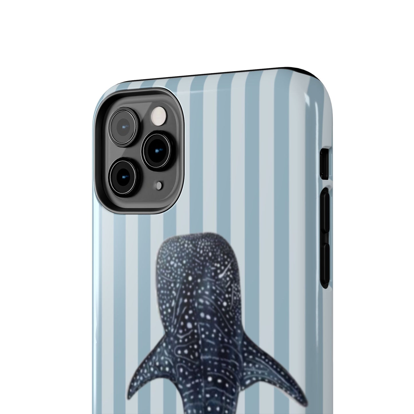 Deep Sea  — Blue Striped Tough Protective Cover