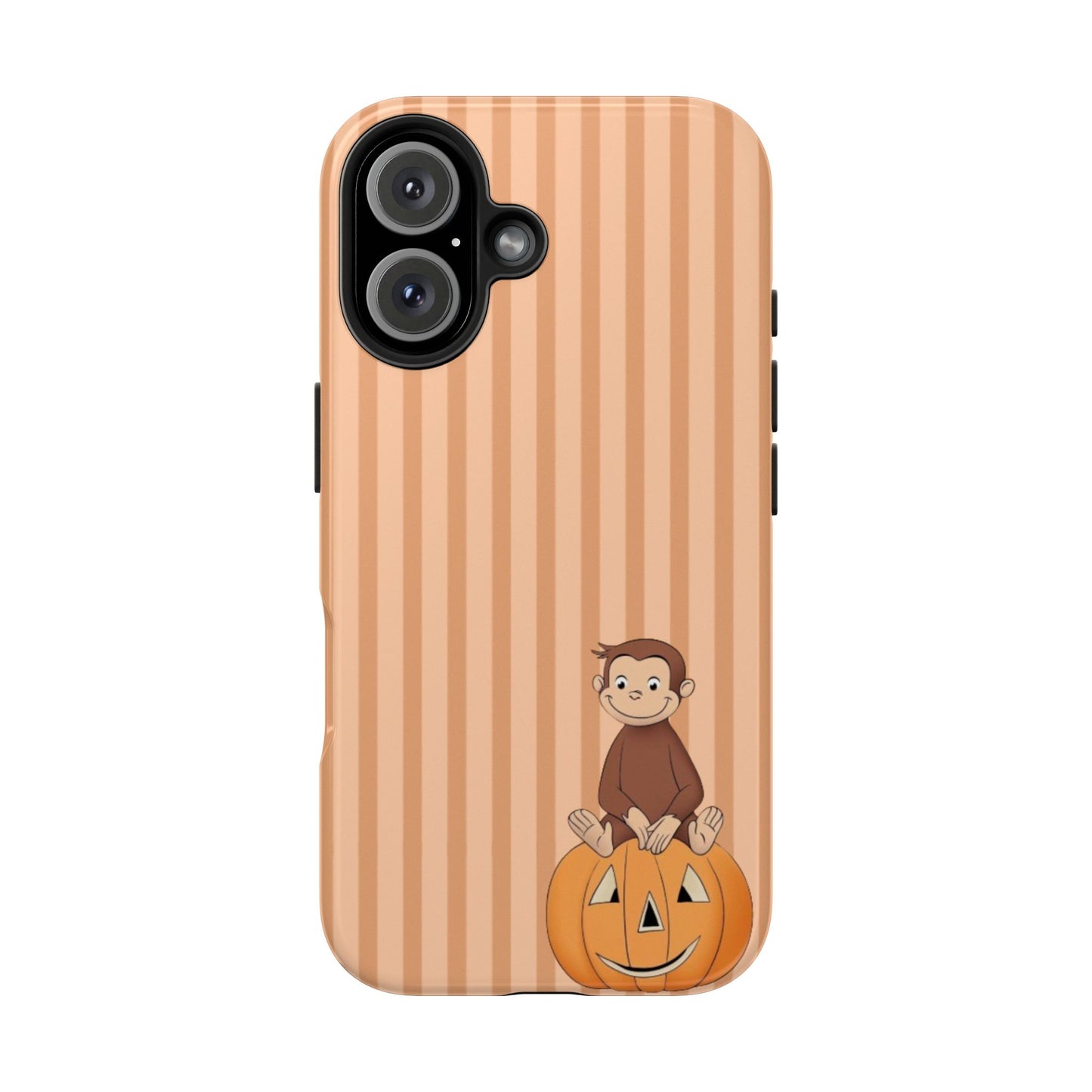 Pumpkin Curious George —  Tough Phone Case