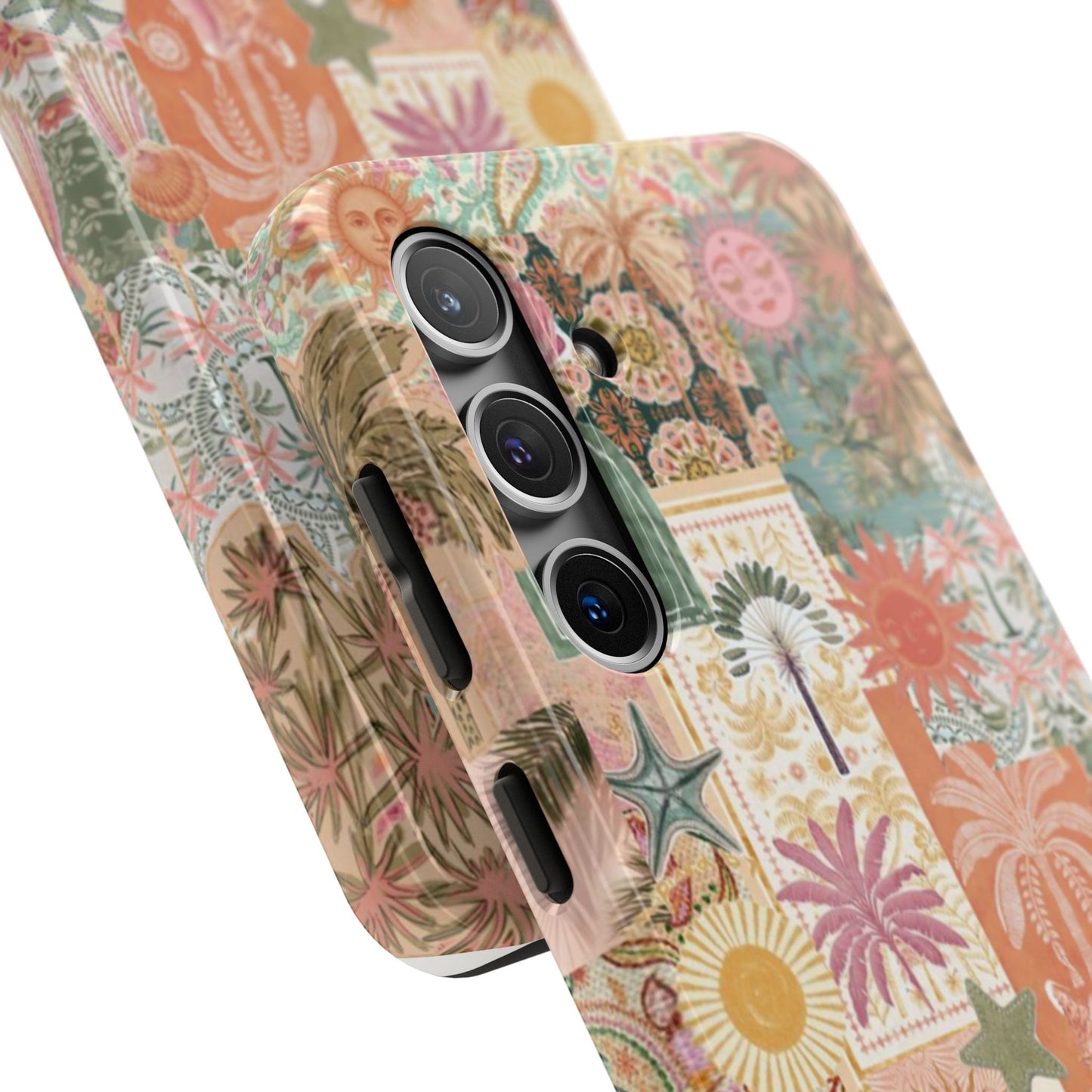 Girls Just Wanna Have Fun! — Tough Phone Case  Retro Tropical Collage iPhone Case
