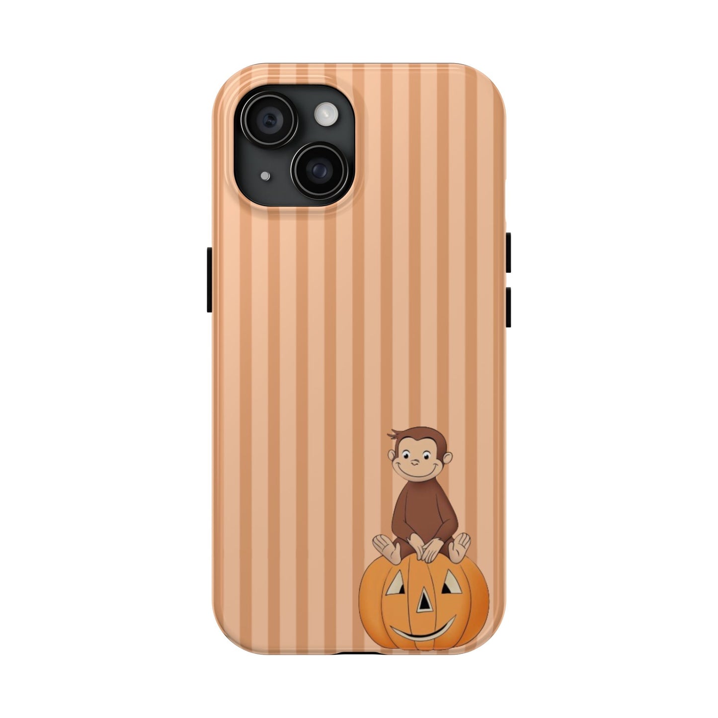 Pumpkin Curious George —  Tough Phone Case