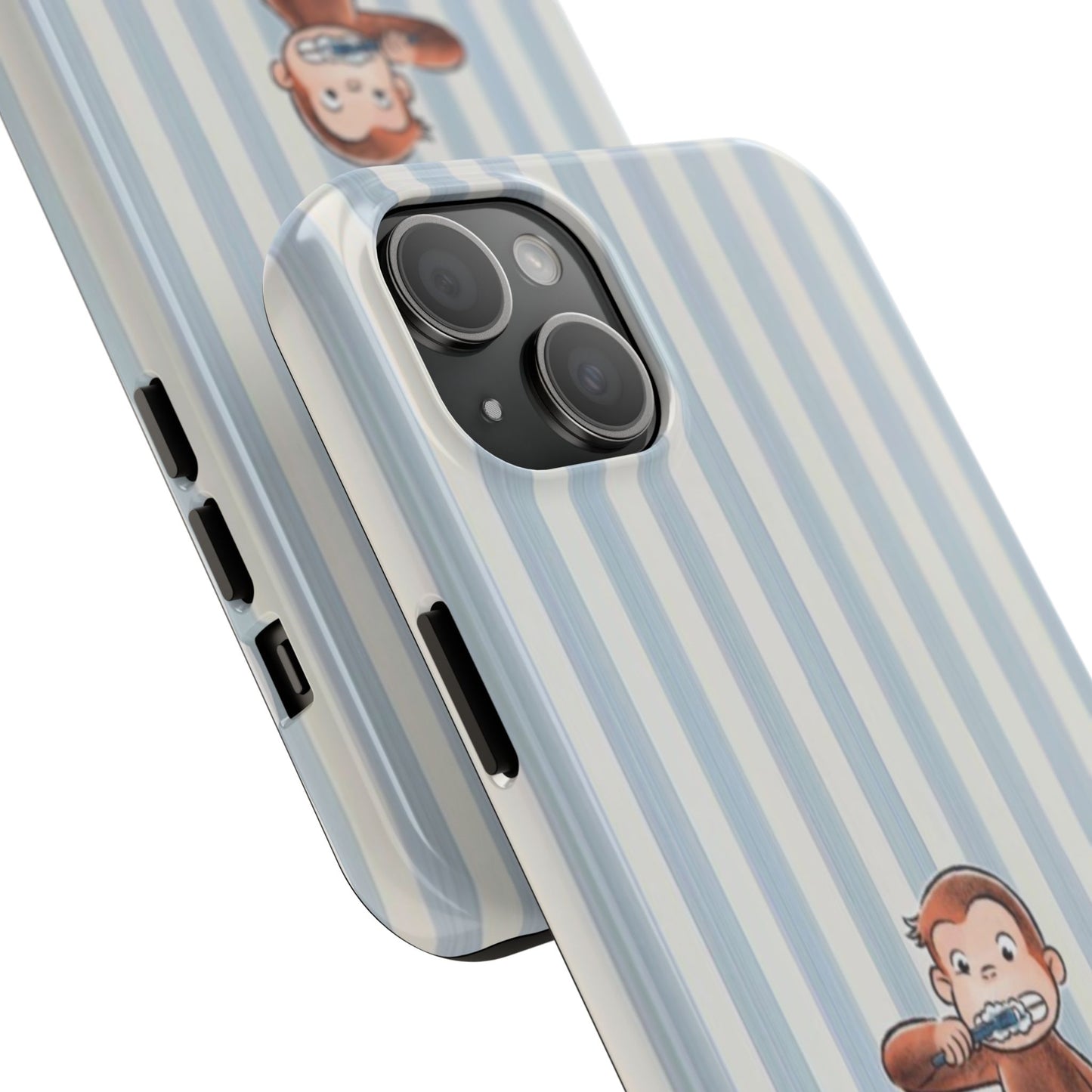 Curious George, Brushing Teeth — Monkey Brushing Tooth Tough Phone Case