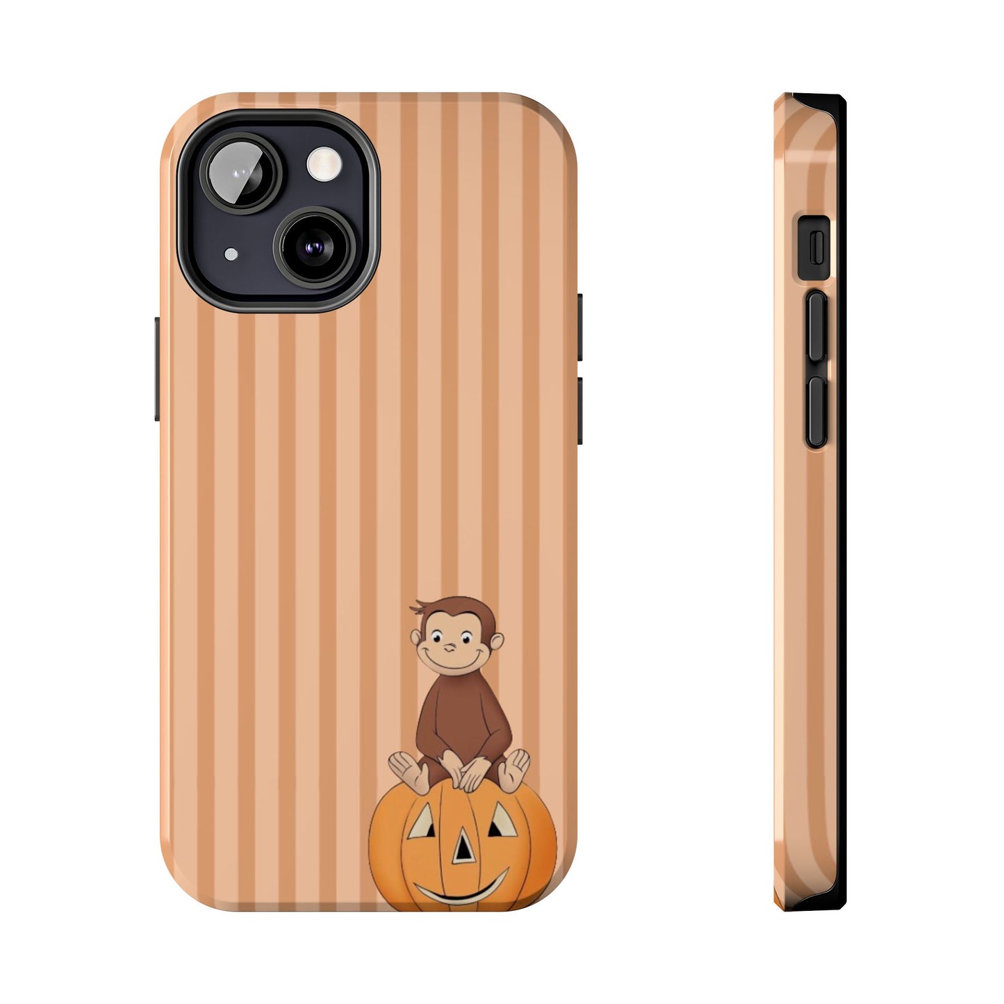 Pumpkin Curious George —  Tough Phone Case