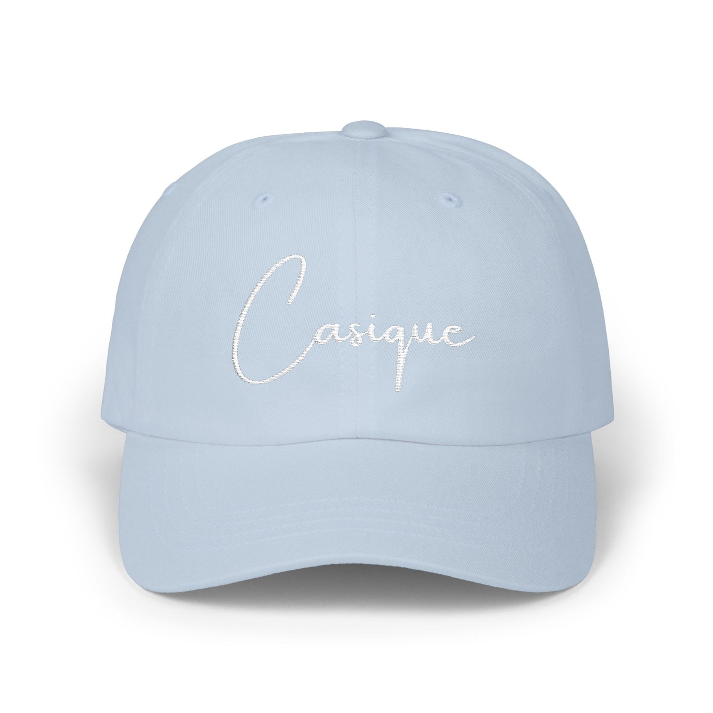 Casique Dad Cap — Minimalist Embroidered Baseball Hat