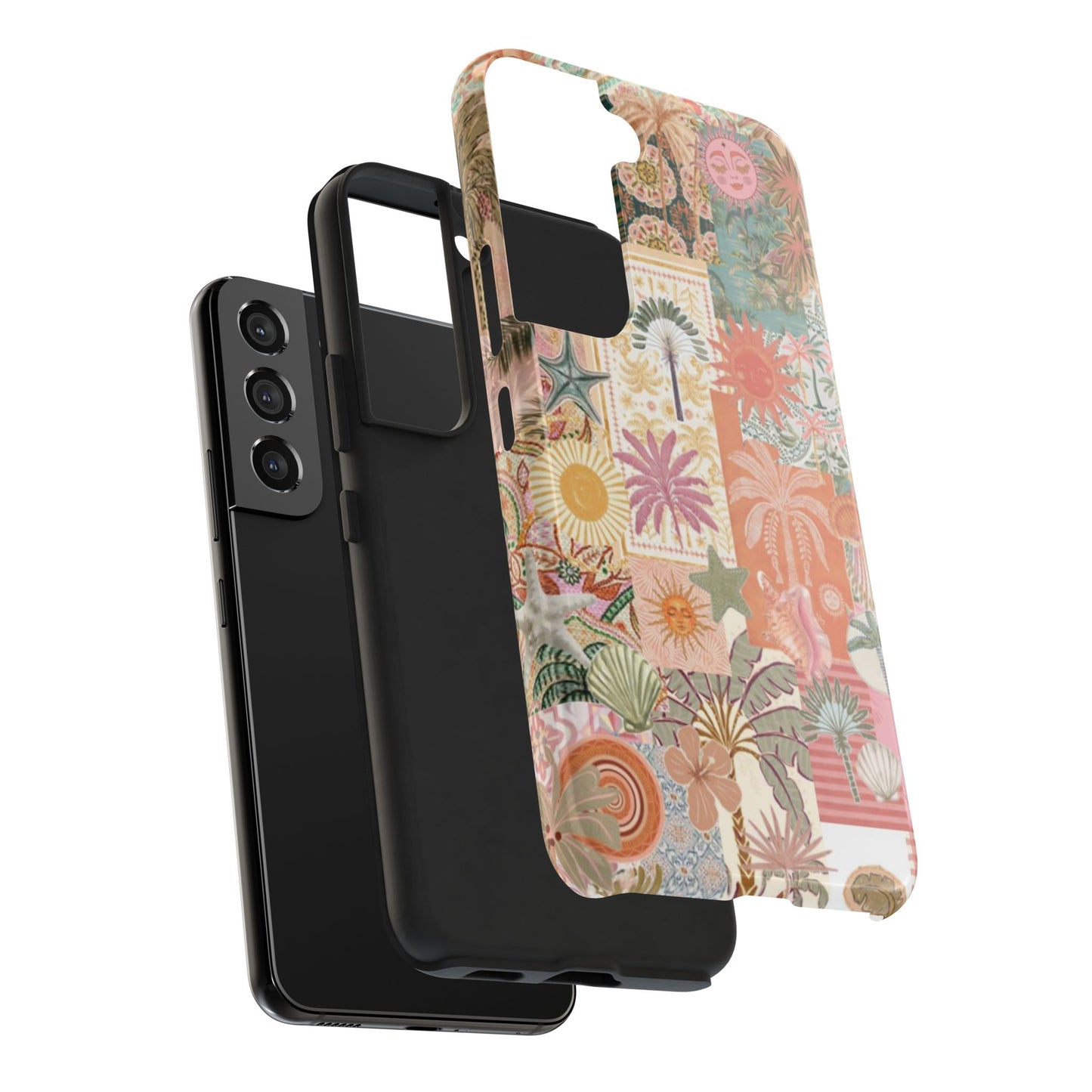 Girls Just Wanna Have Fun! — Tough Phone Case  Retro Tropical Collage iPhone Case