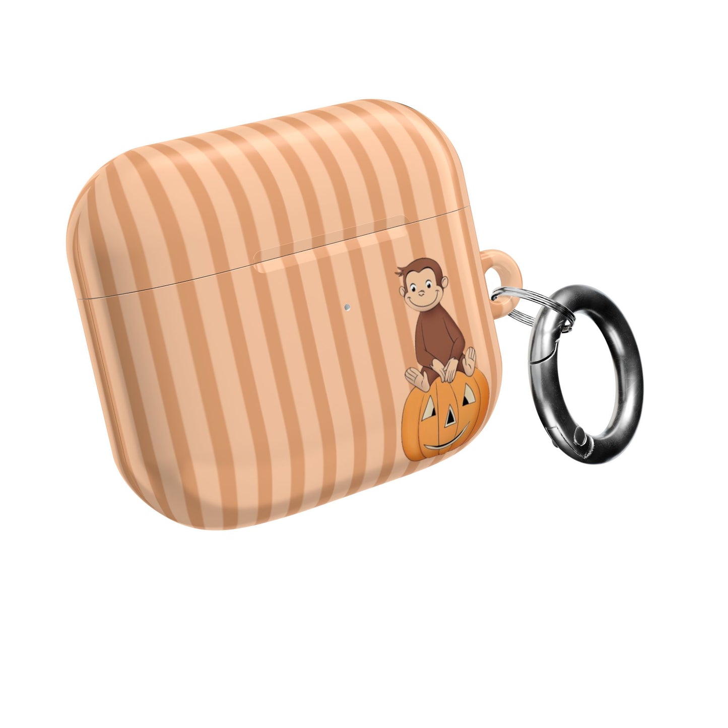 Pumpkin Curious George —  AirPods Case