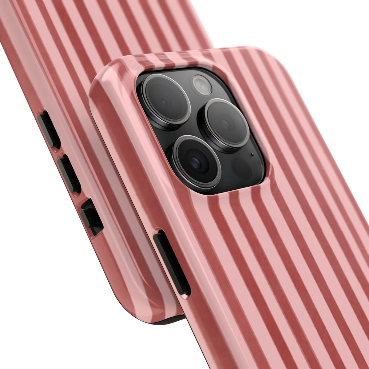 Rose Petals | Vertical Stripes Phone Case Tough Phone Case