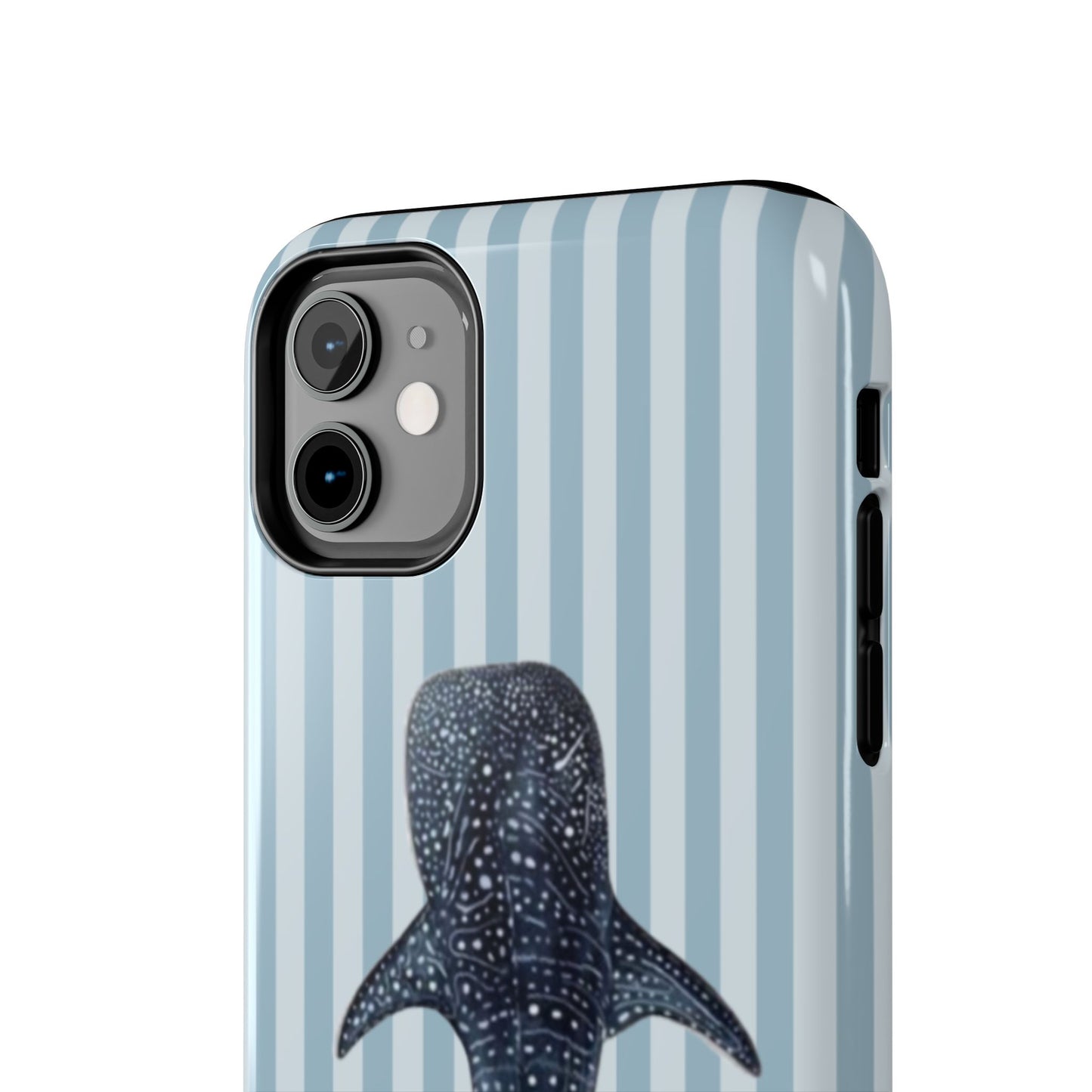 Deep Sea  — Blue Striped Tough Protective Cover
