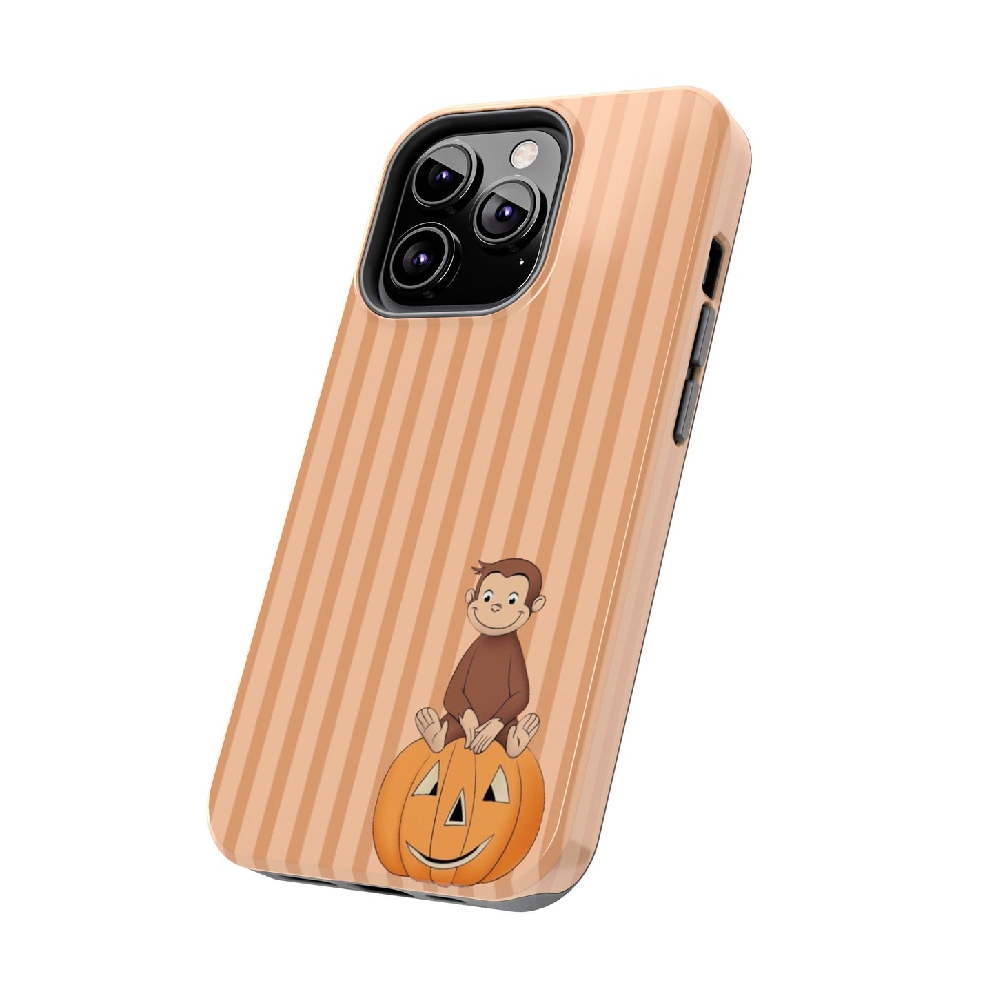 Pumpkin Curious George —  Tough Phone Case