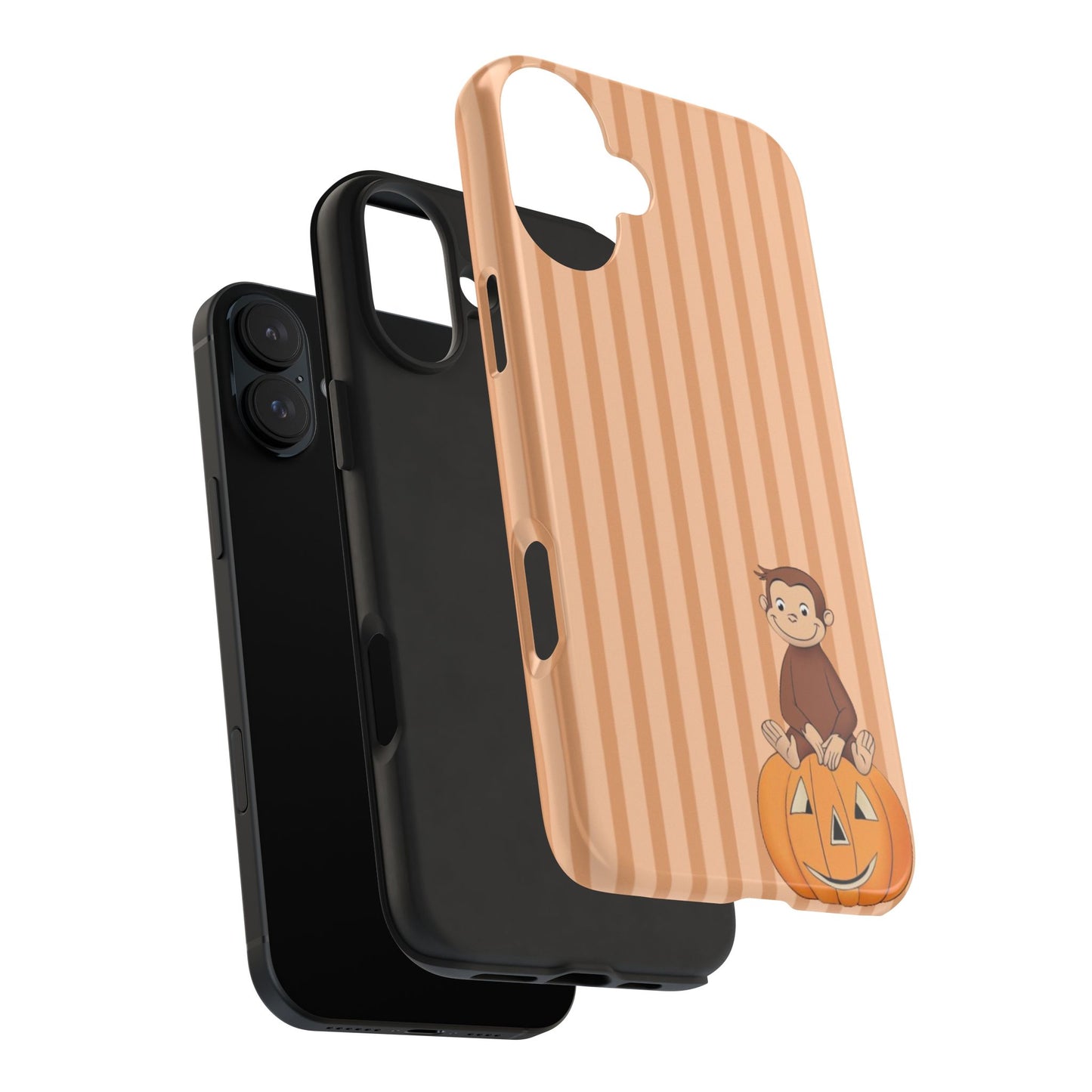 Pumpkin Curious George —  Tough Phone Case