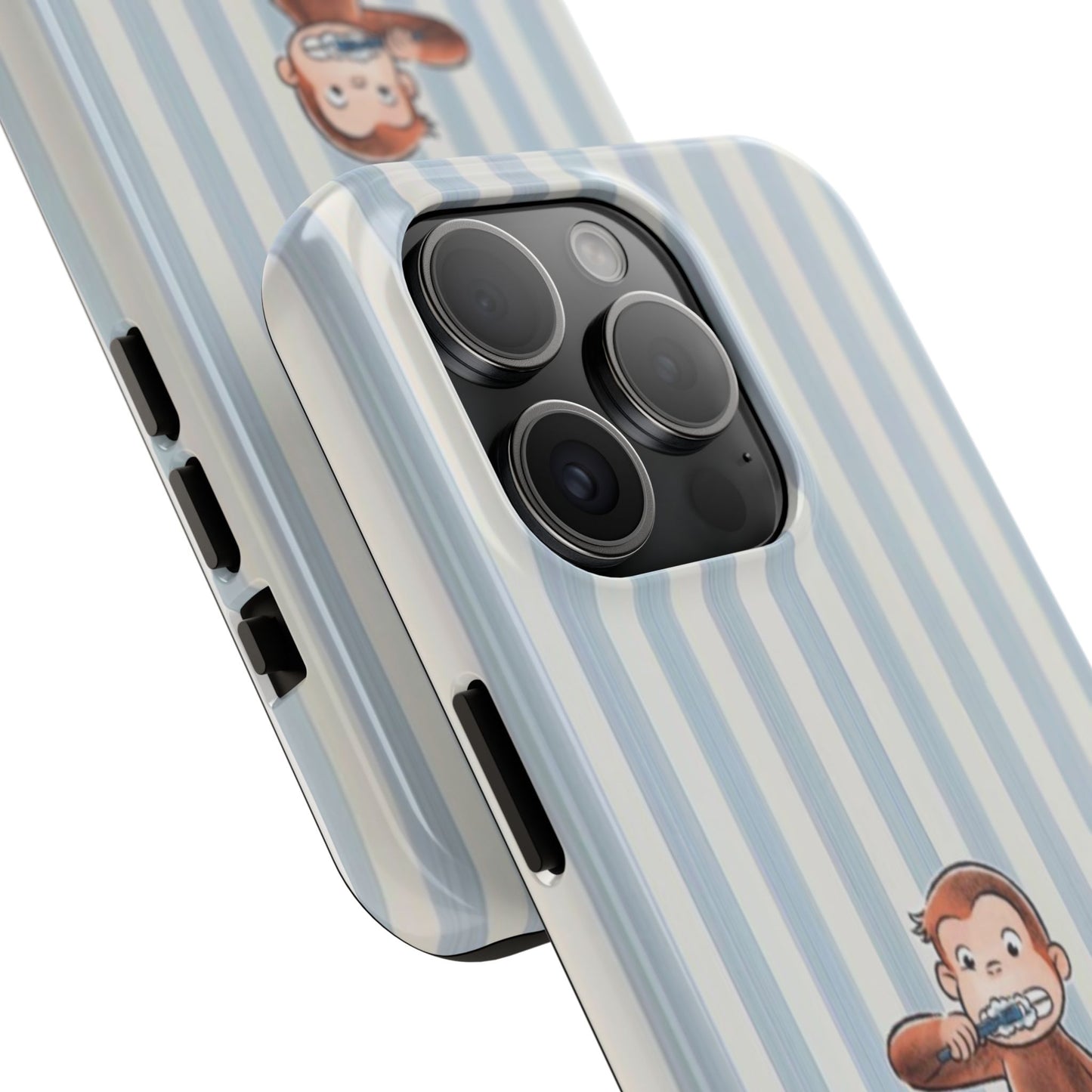 Curious George, Brushing Teeth — Monkey Brushing Tooth Tough Phone Case