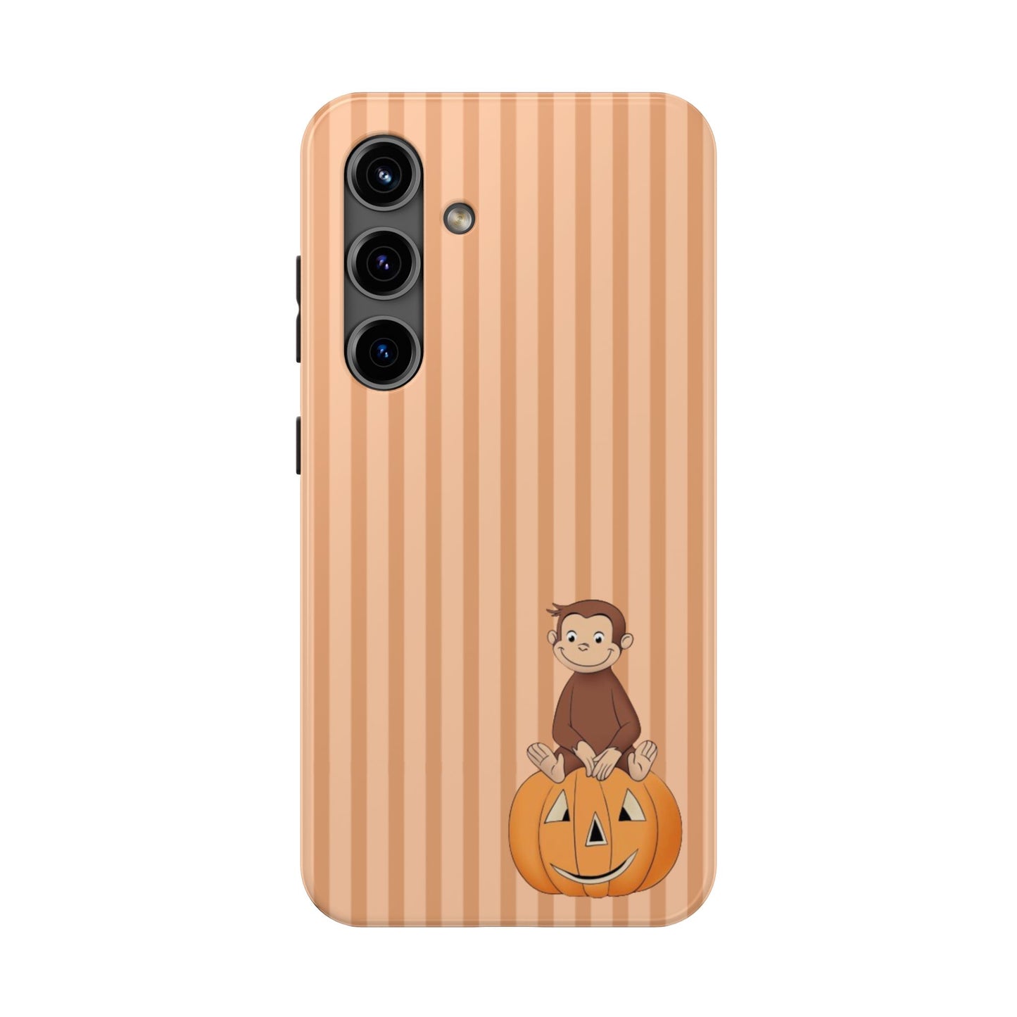 Pumpkin Curious George —  Tough Phone Case