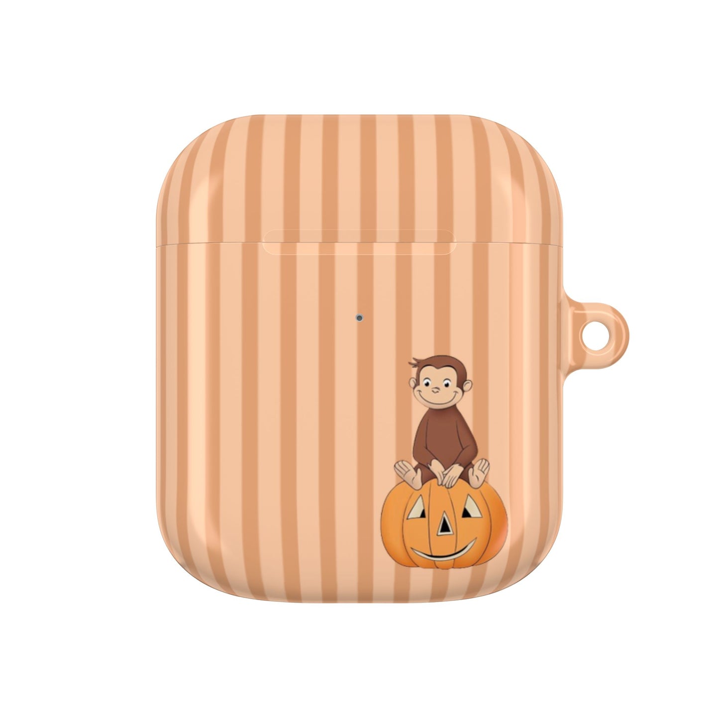 Pumpkin Curious George —  AirPods Case