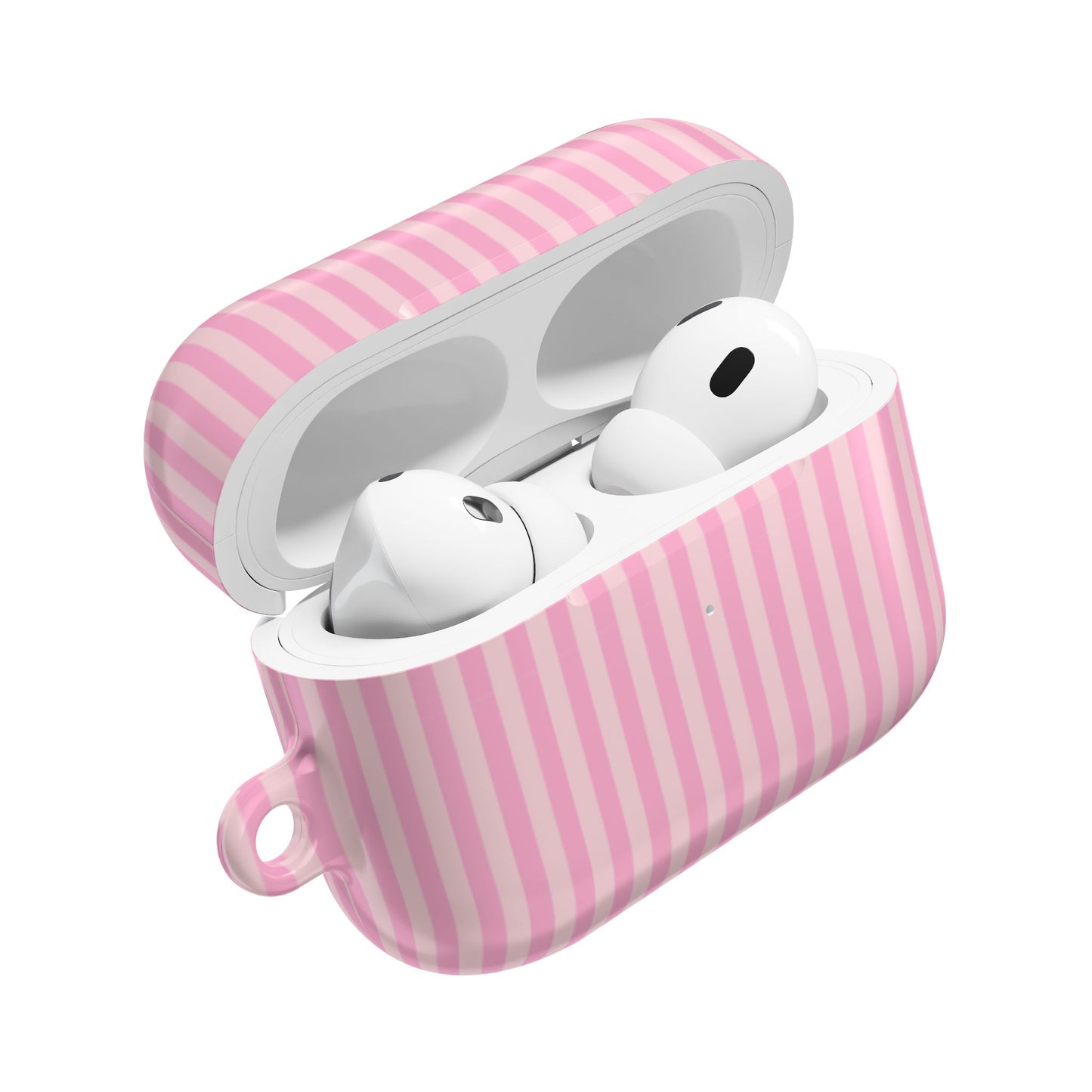 Pretty In Pink — Pink Stripe AirPods Case