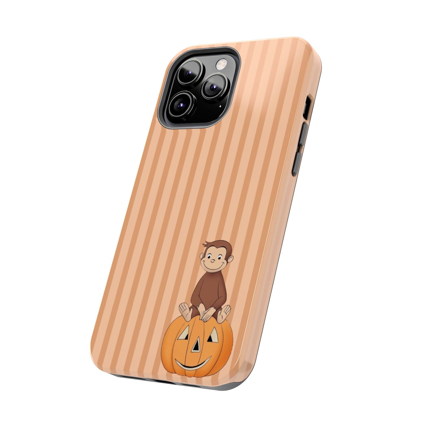 Pumpkin Curious George —  Tough Phone Case