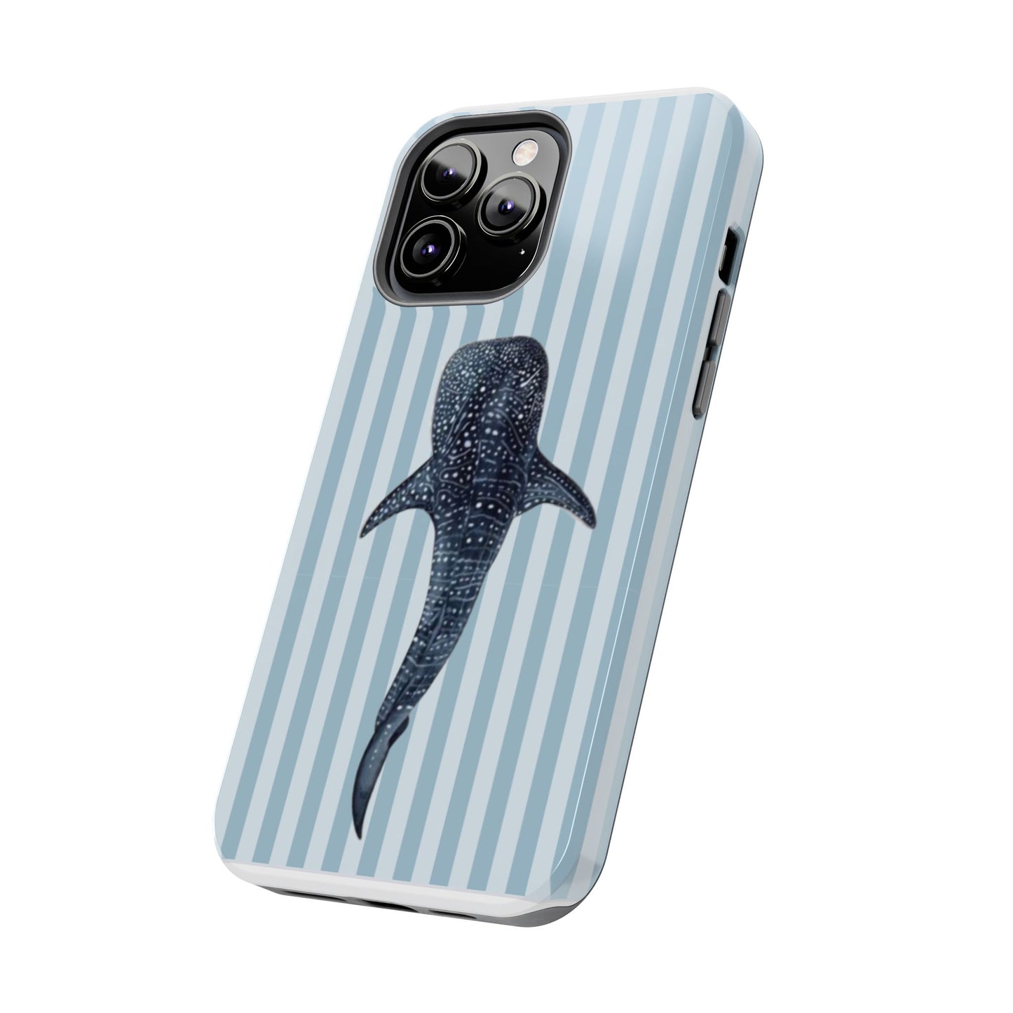 Deep Sea  — Blue Striped Tough Protective Cover