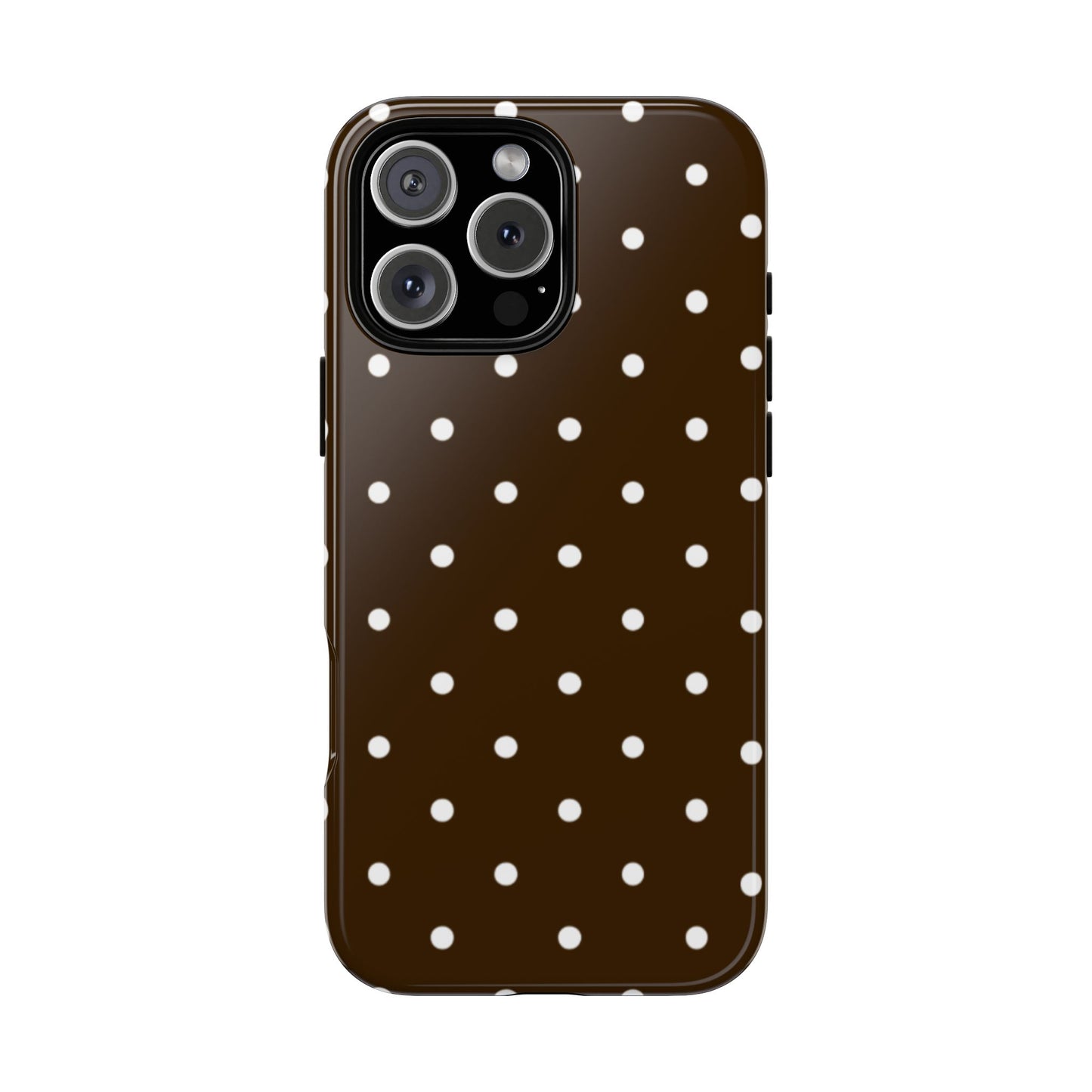 Cacao Polka Dot  — Phone Case Tough Case