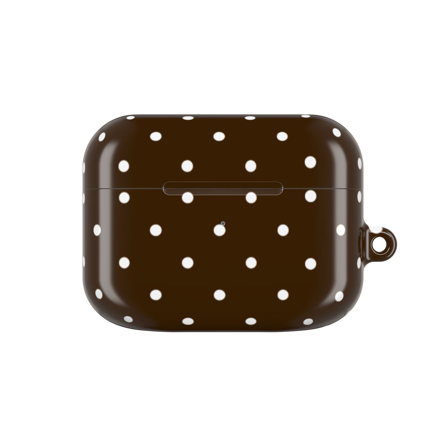Cacao Polka Dot  – AirPod Case