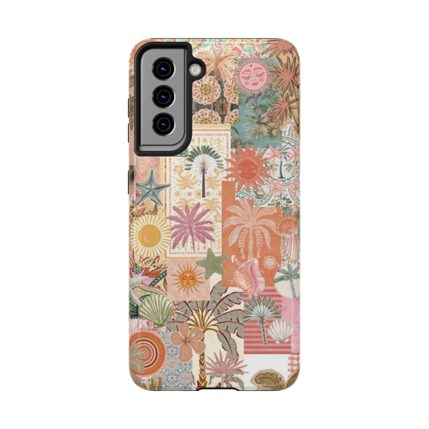 Girls Just Wanna Have Fun! — Tough Phone Case  Retro Tropical Collage iPhone Case